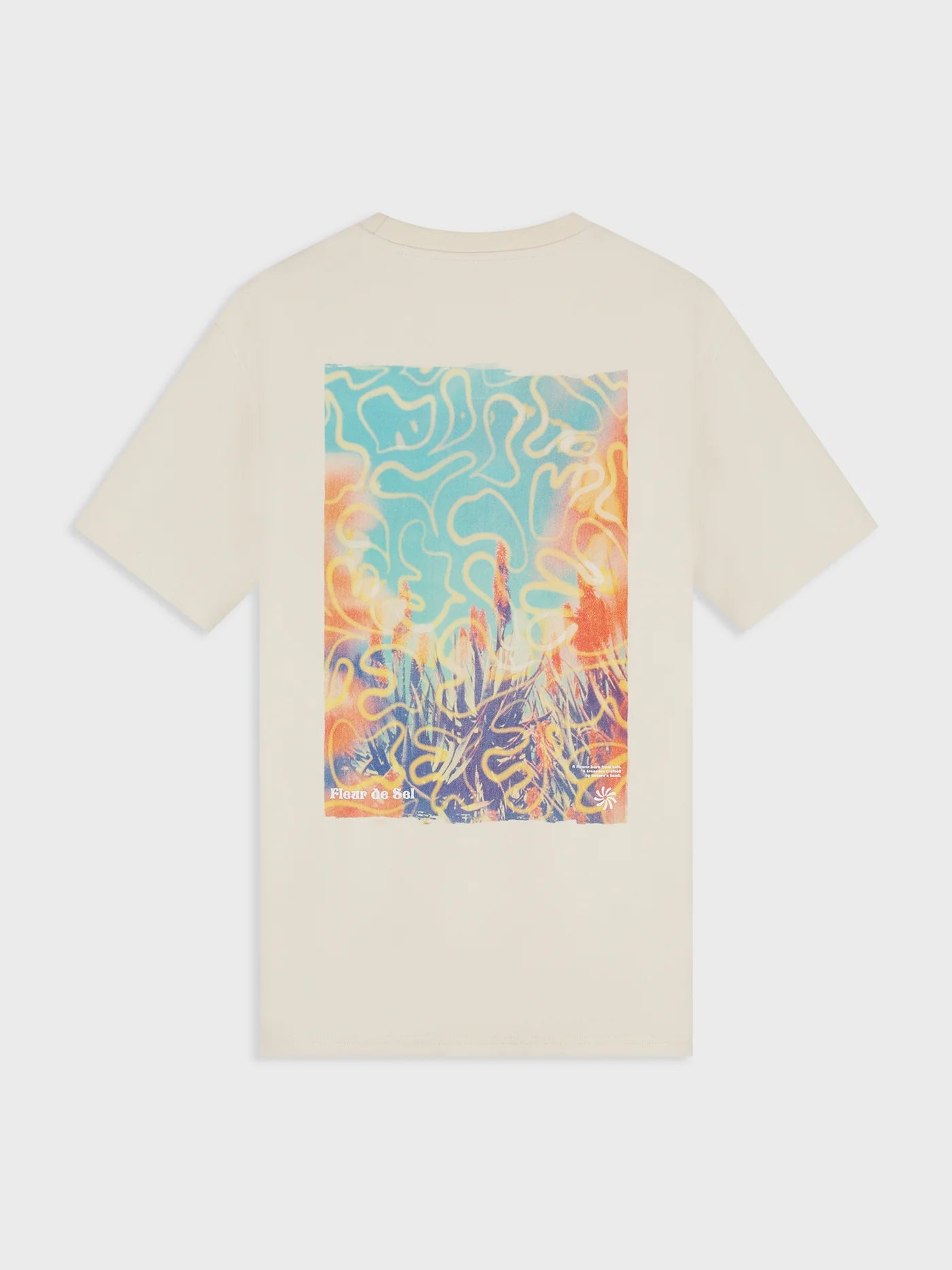 LAW OF THE SEA DAYDREAM ARTWORK T-SHIRT Almond Milk
