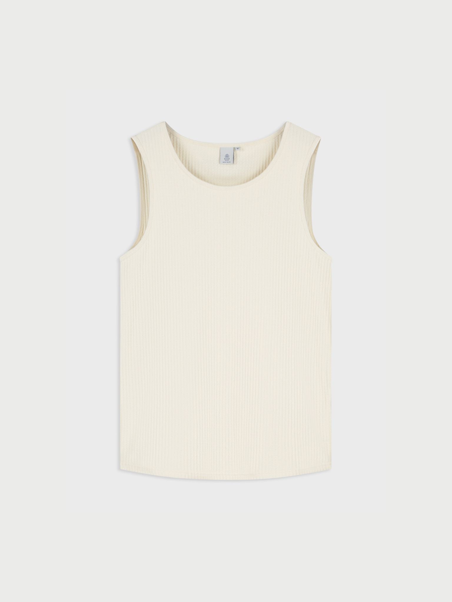 LAW OF THE SEA THALOR RIBBED SINGLET Coconut Milk