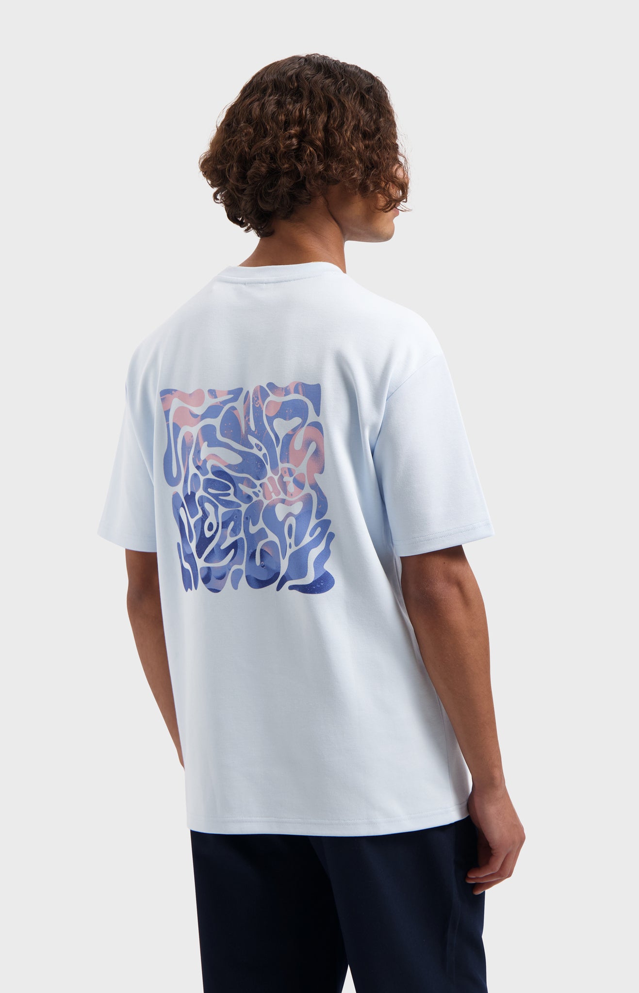 LAW OF THE SEA FLUID ARTWORK T-SHIRT Nantucket Breeze