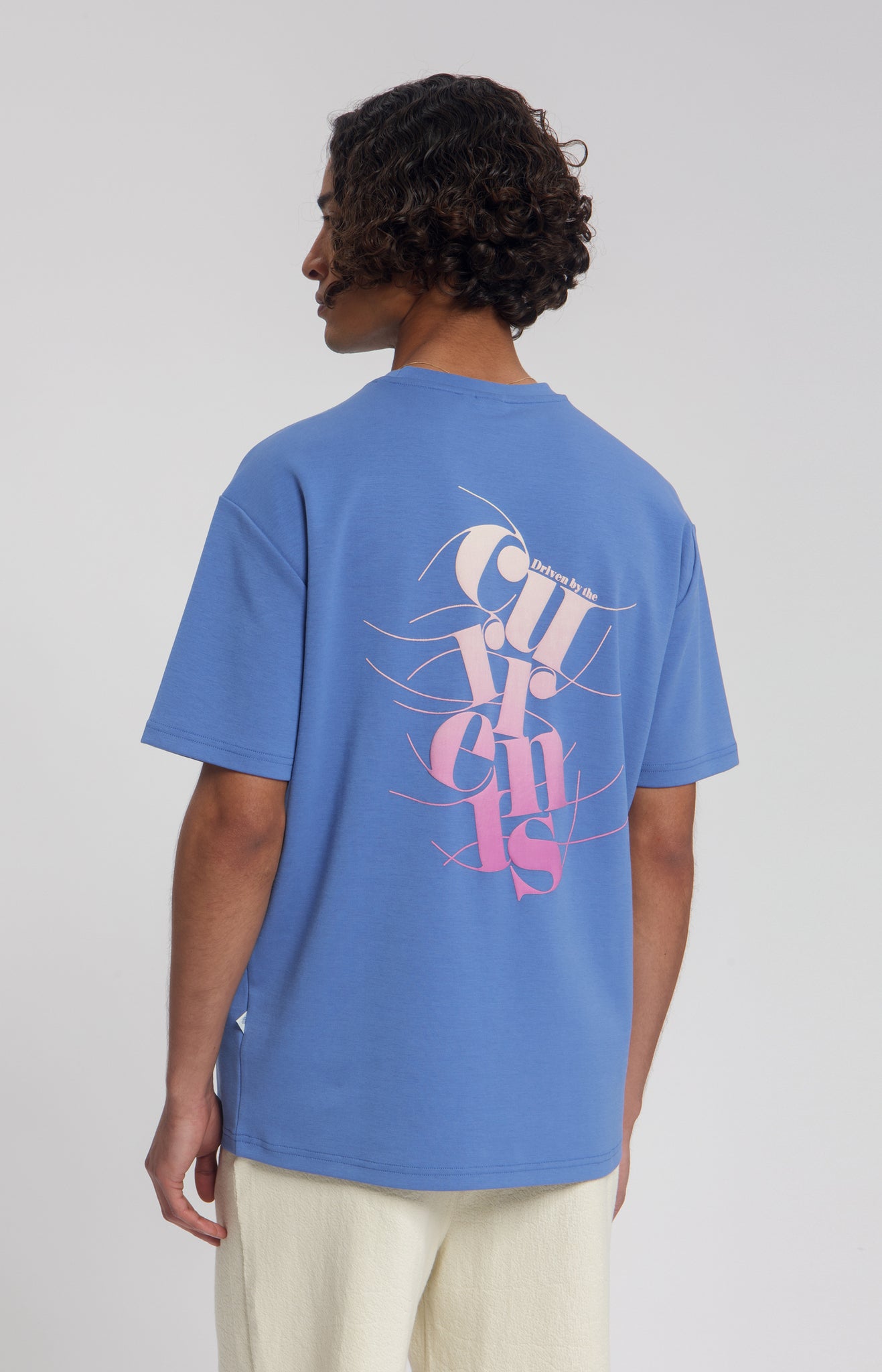 LAW OF THE SEA CURRENTS ARTWORK TEE Dutch Blue