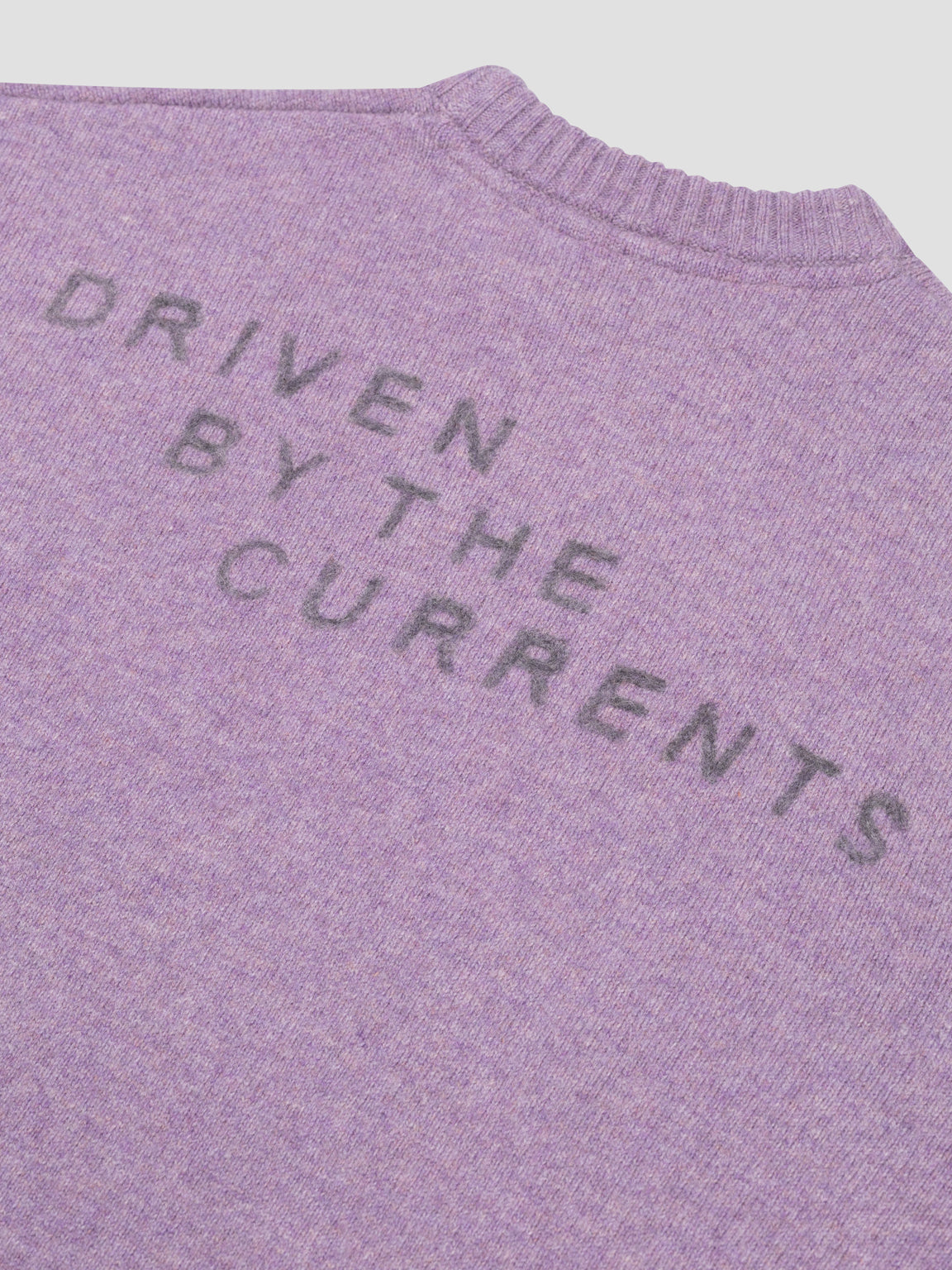 LAW OF THE SEA DANU KNITTED CREWNECK Elderberry