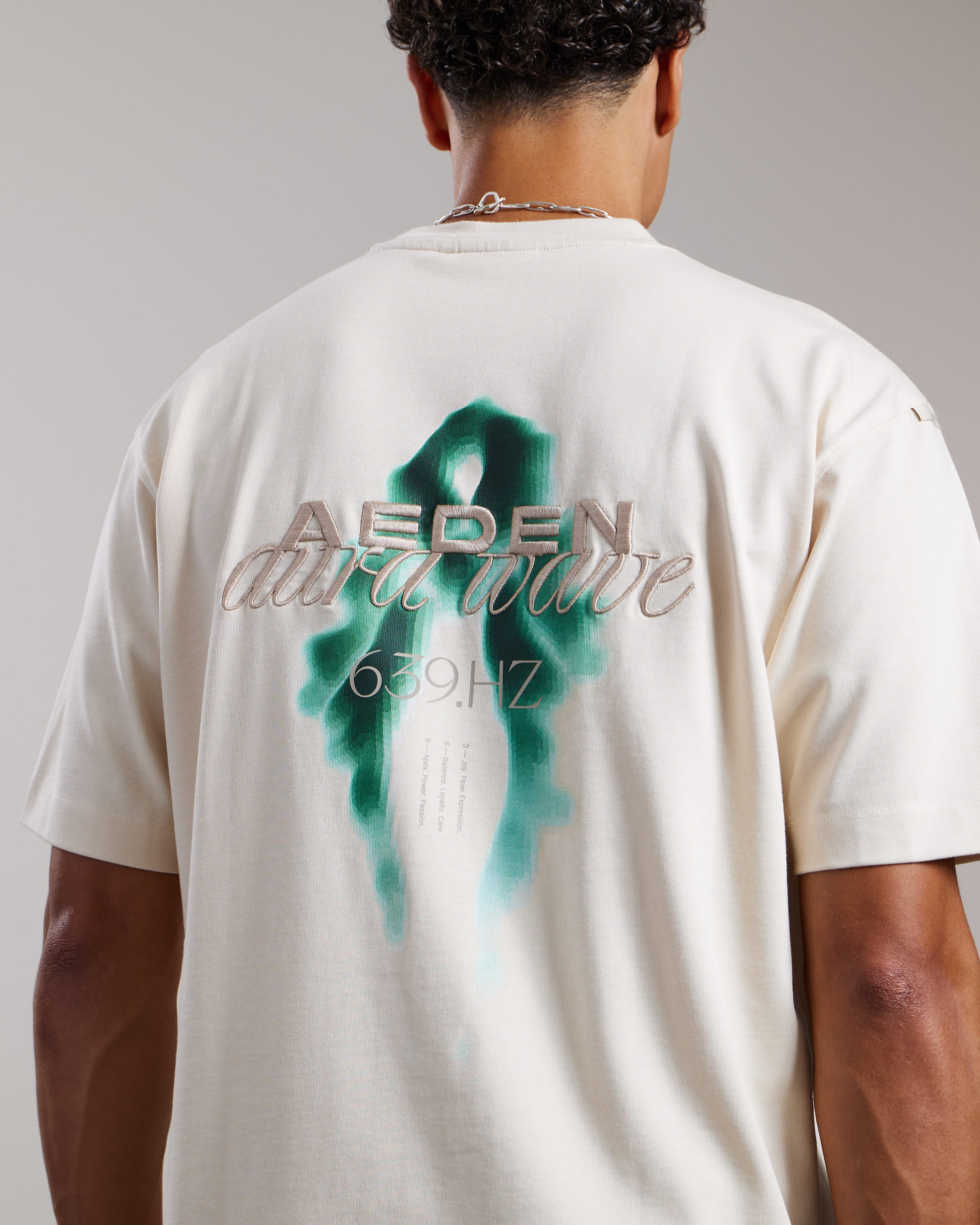 AEDEN LUCIUS TEE WHITE