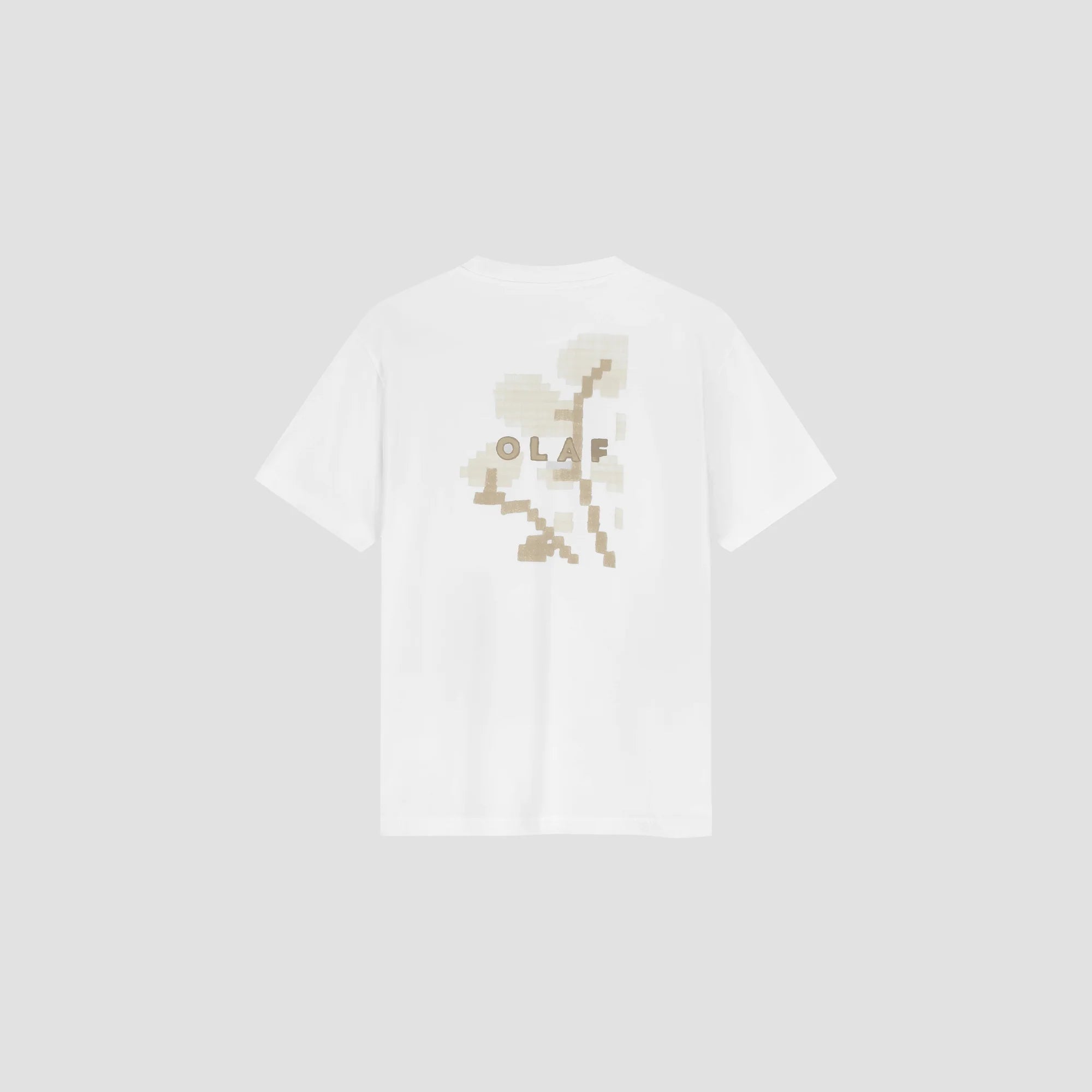 OLAF FELTED WATERCREST TEE - OPTICAL WHITE