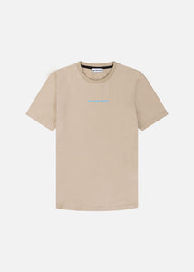 OFF THE PITCH DUPLICATE REGULAR FIT TEE Sand
