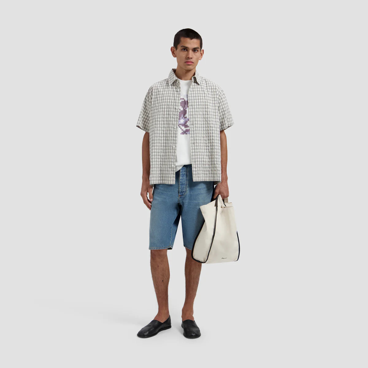 OLAF DENIM SHORTS - LIGHT INDIGO