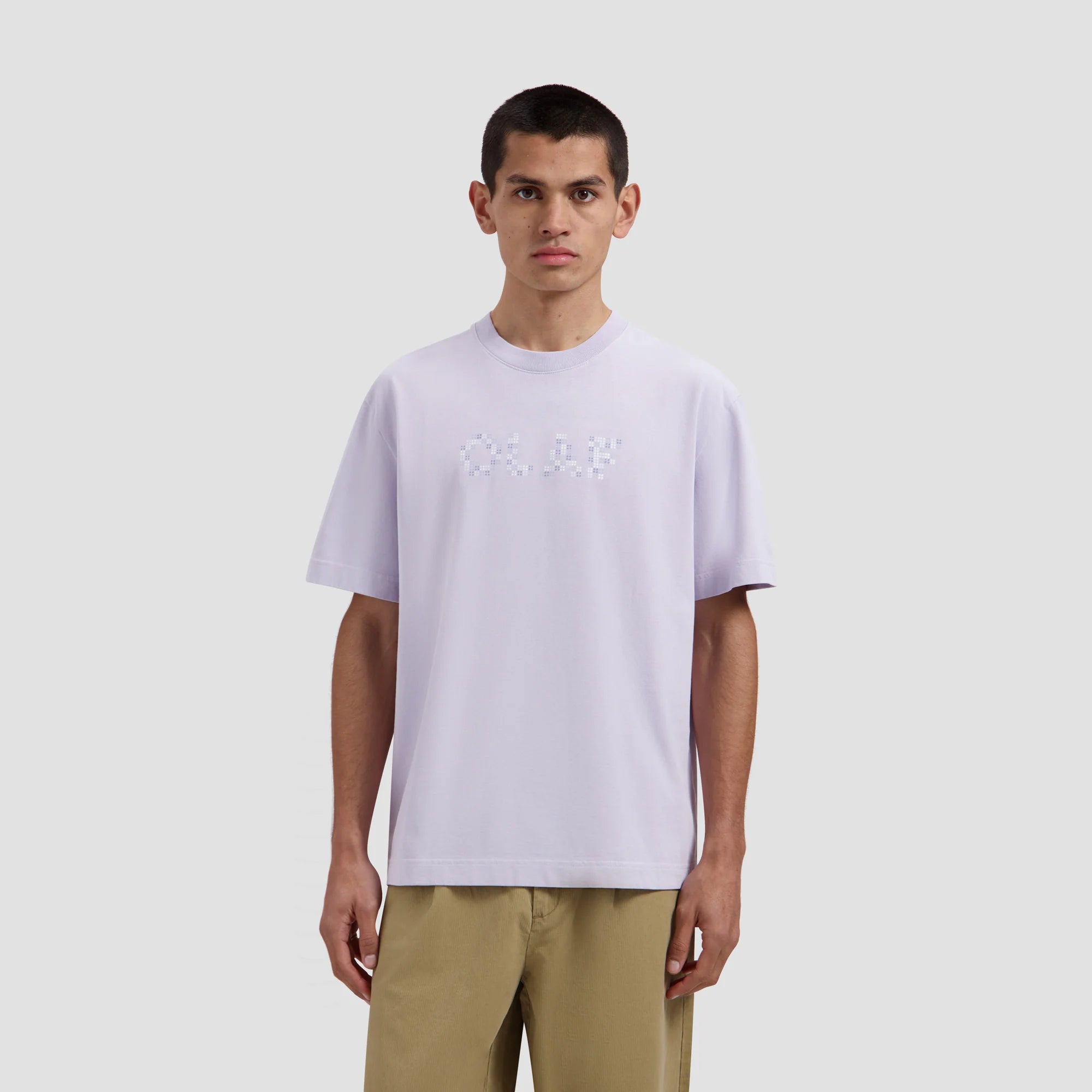 OLAF DOTTED OLAF TEE - PURPLE HEATHER