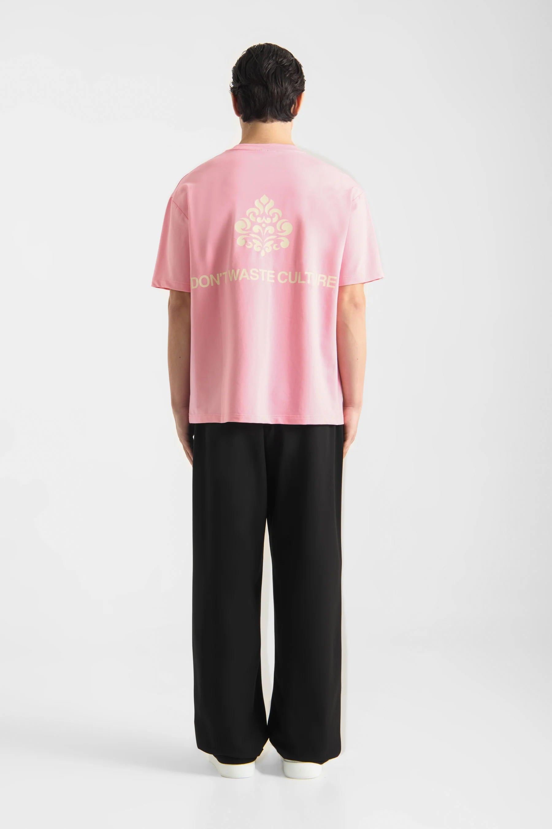 DON'T WASTE CULTURE AZEMARI T-SHIRT | Pink