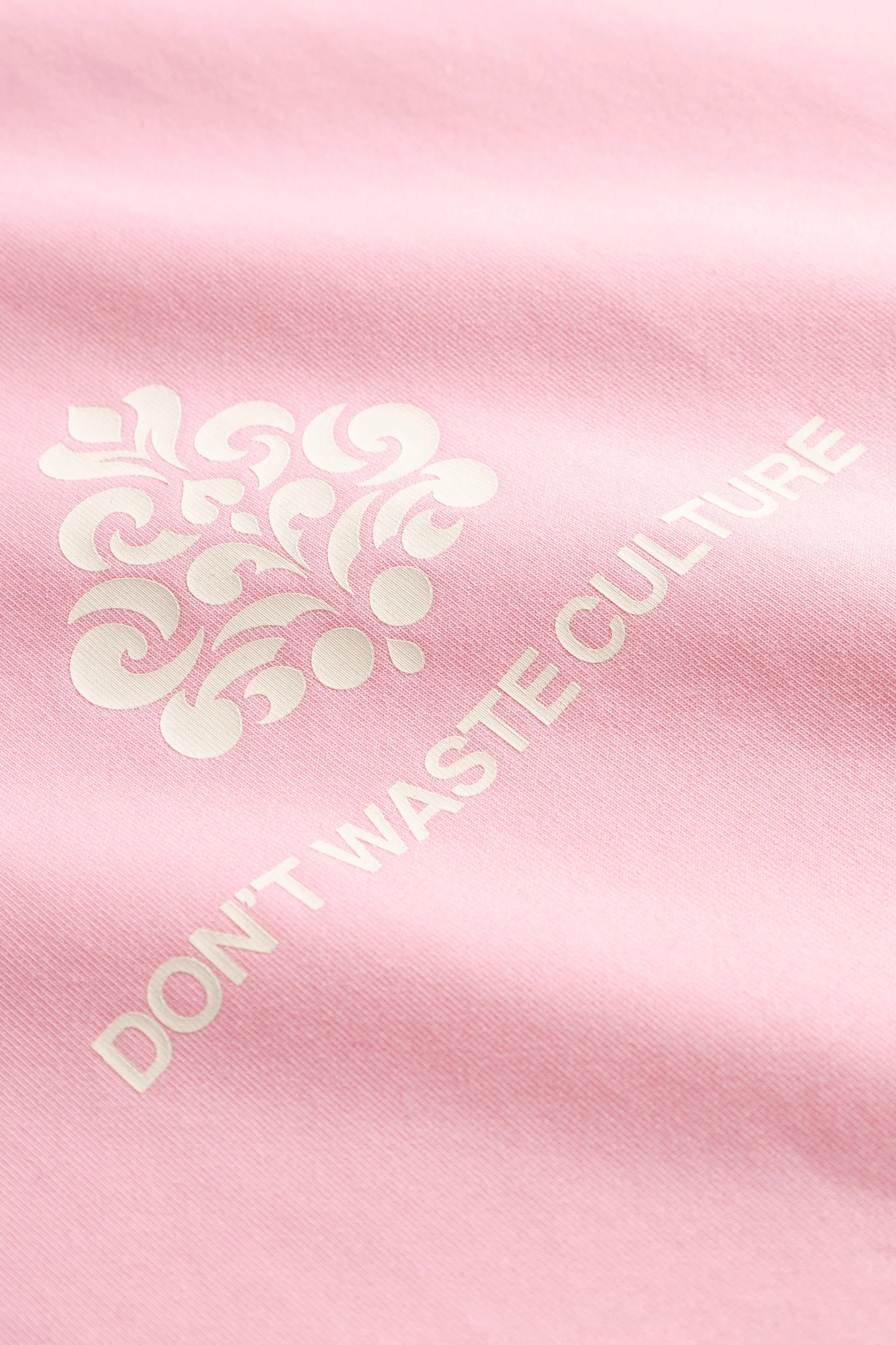 DON'T WASTE CULTURE AZEMARI T-SHIRT | Pink