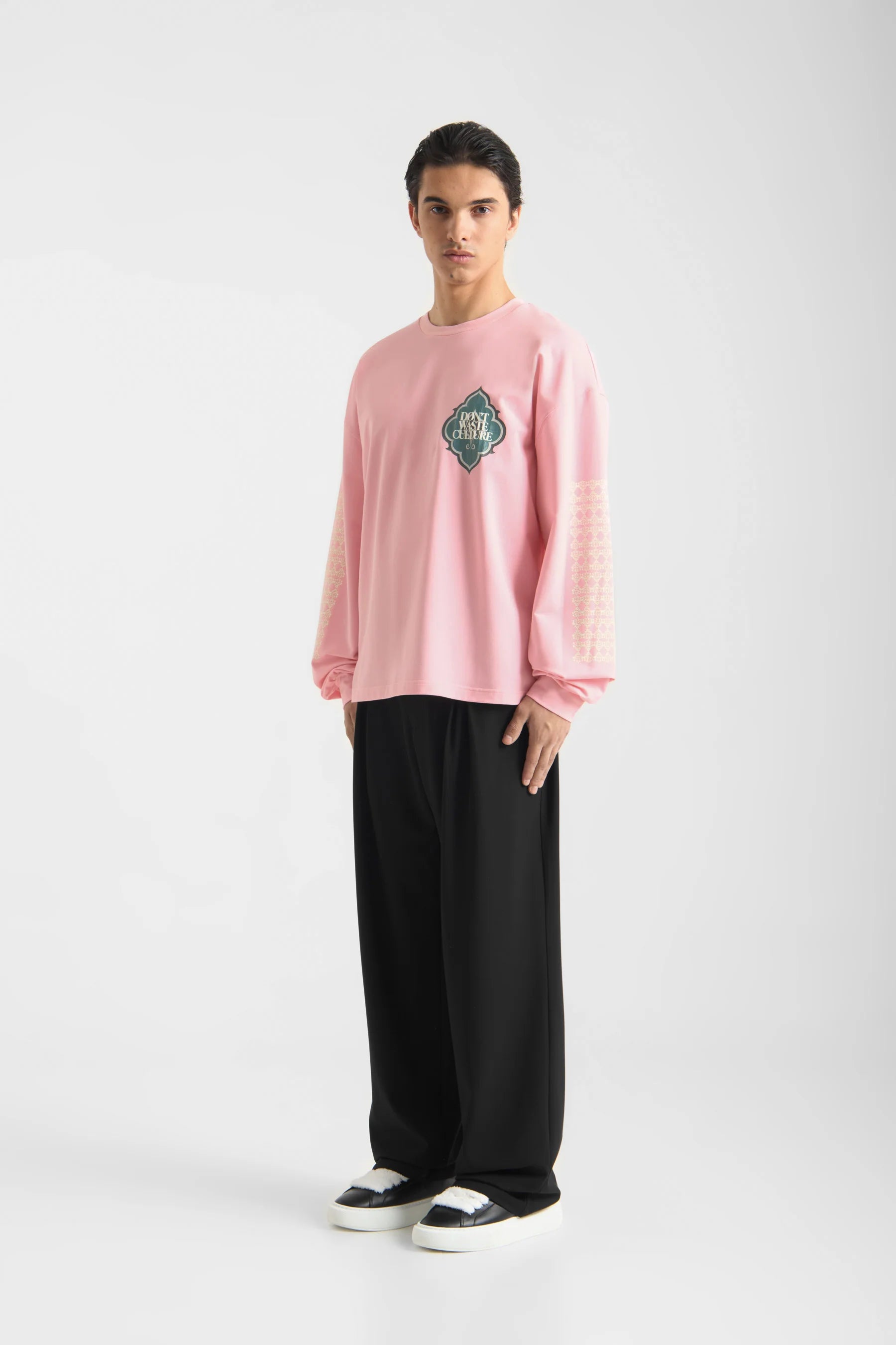 DON'T WASTE CULTURE HIMARIYU LONGSLEEVE | PINK