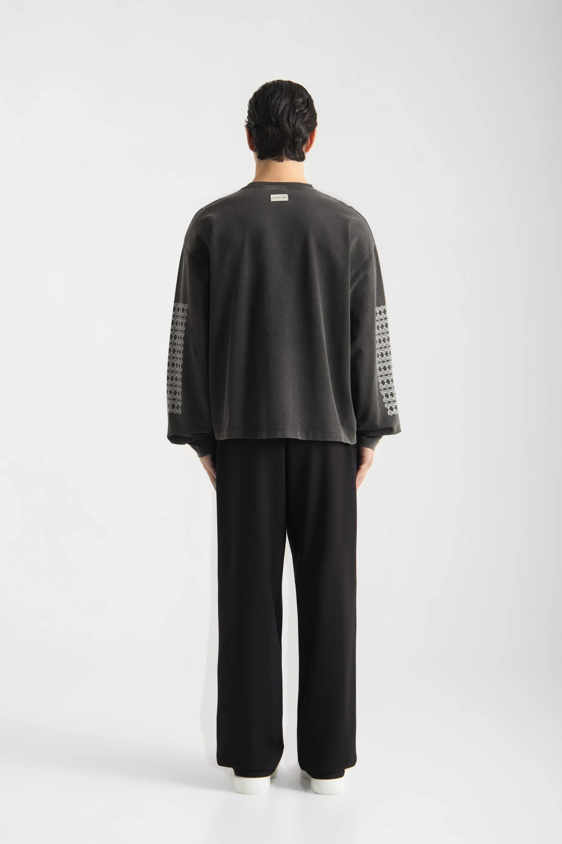 DON'T WASTE CULTURE HIMARIYU LONGSLEEVE | WASHED BLACK