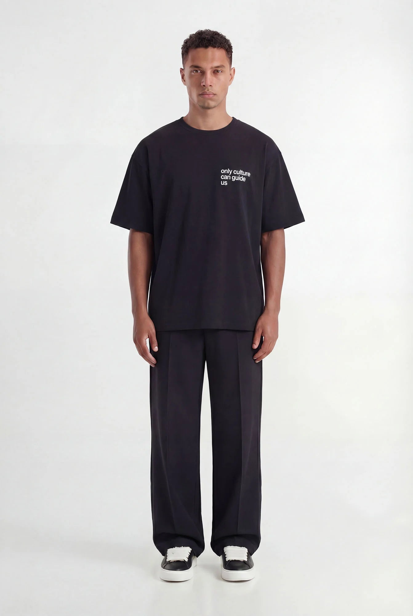 DON’T WASTE CULTURE OSHIMI T-SHIRT | Black