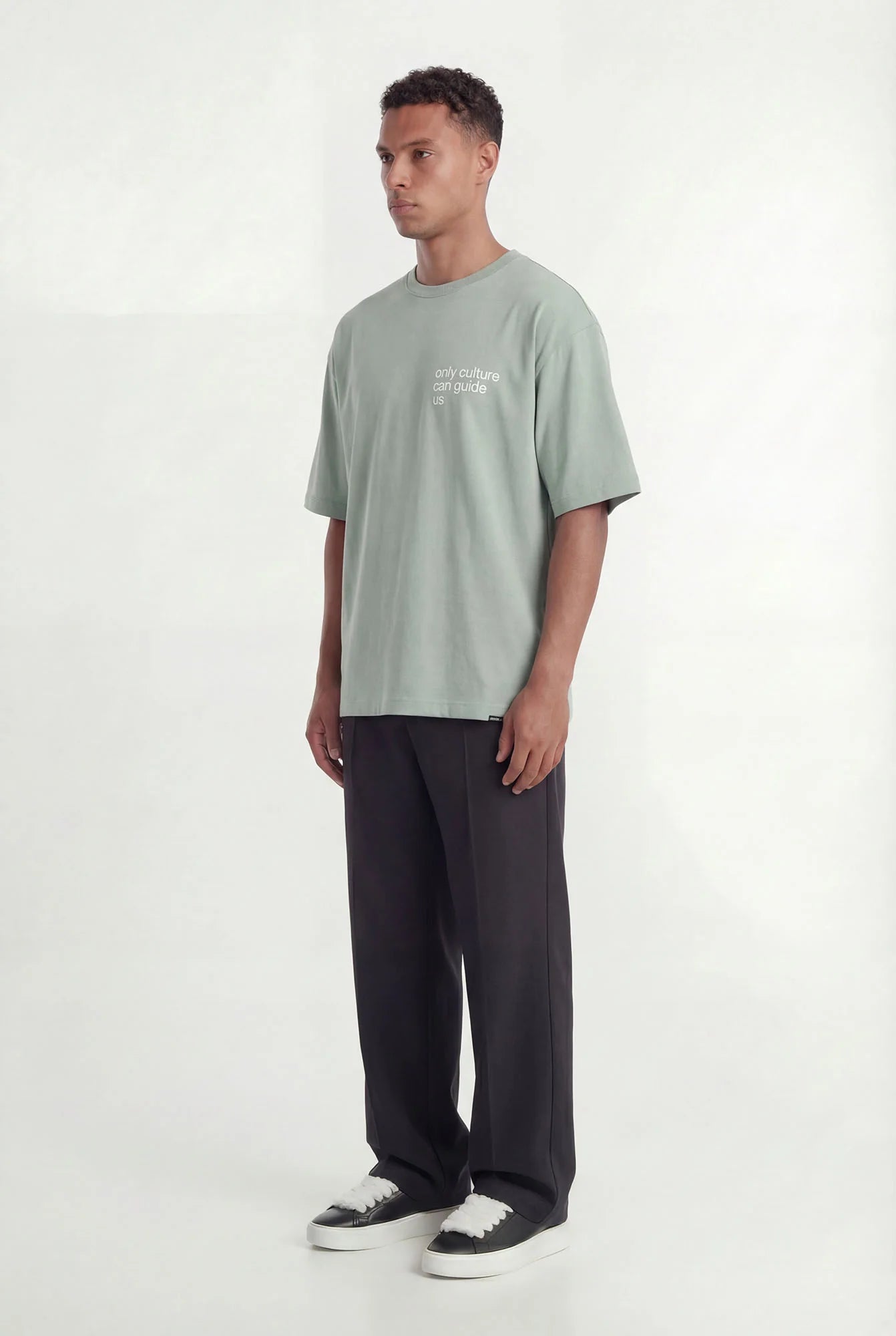 DON’T WASTE CULTURE OSHIMI T-SHIRT | Turquoise