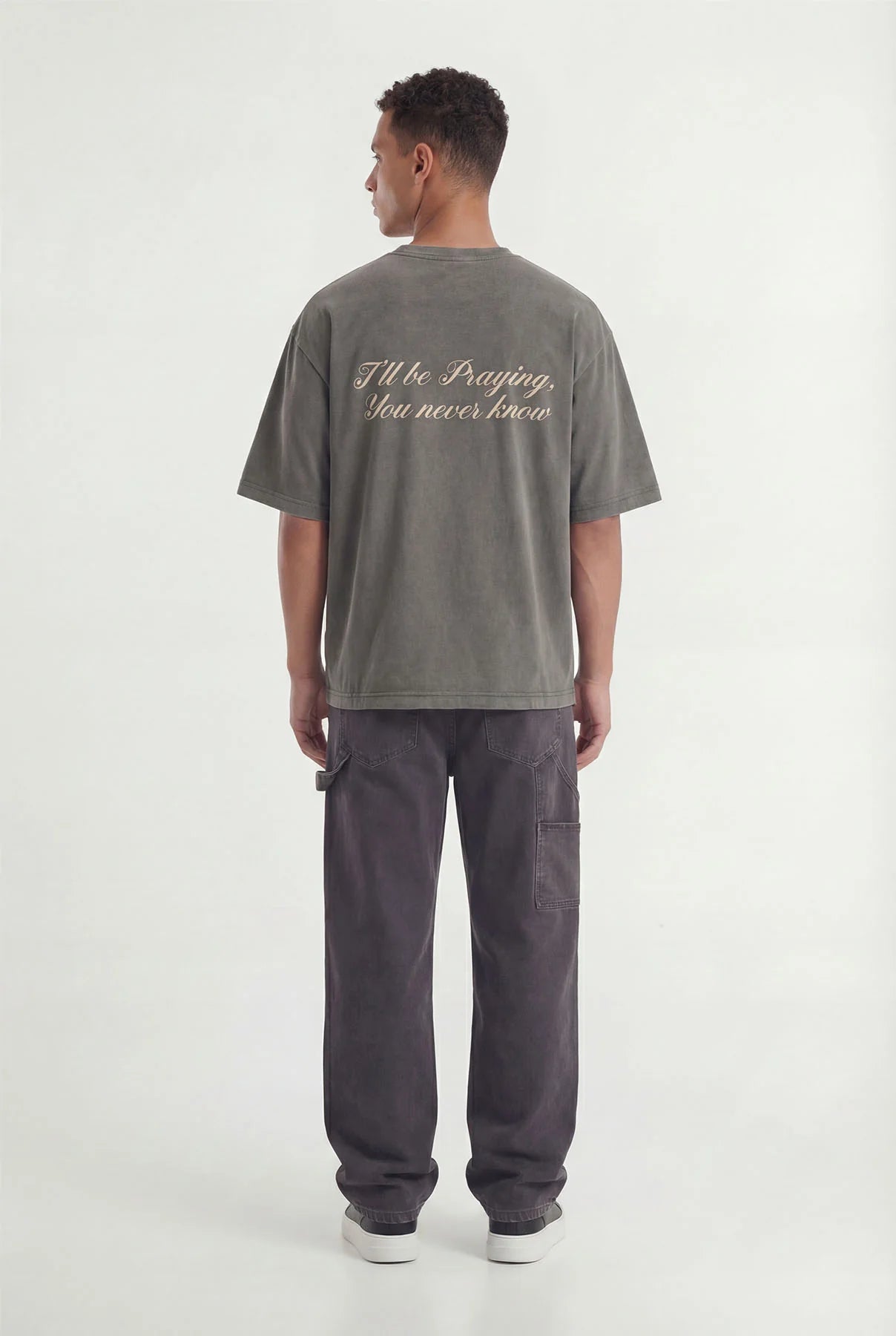 DON'T WASTE CUTURE TENRIKO T-SHIRT | WASHED BLACK