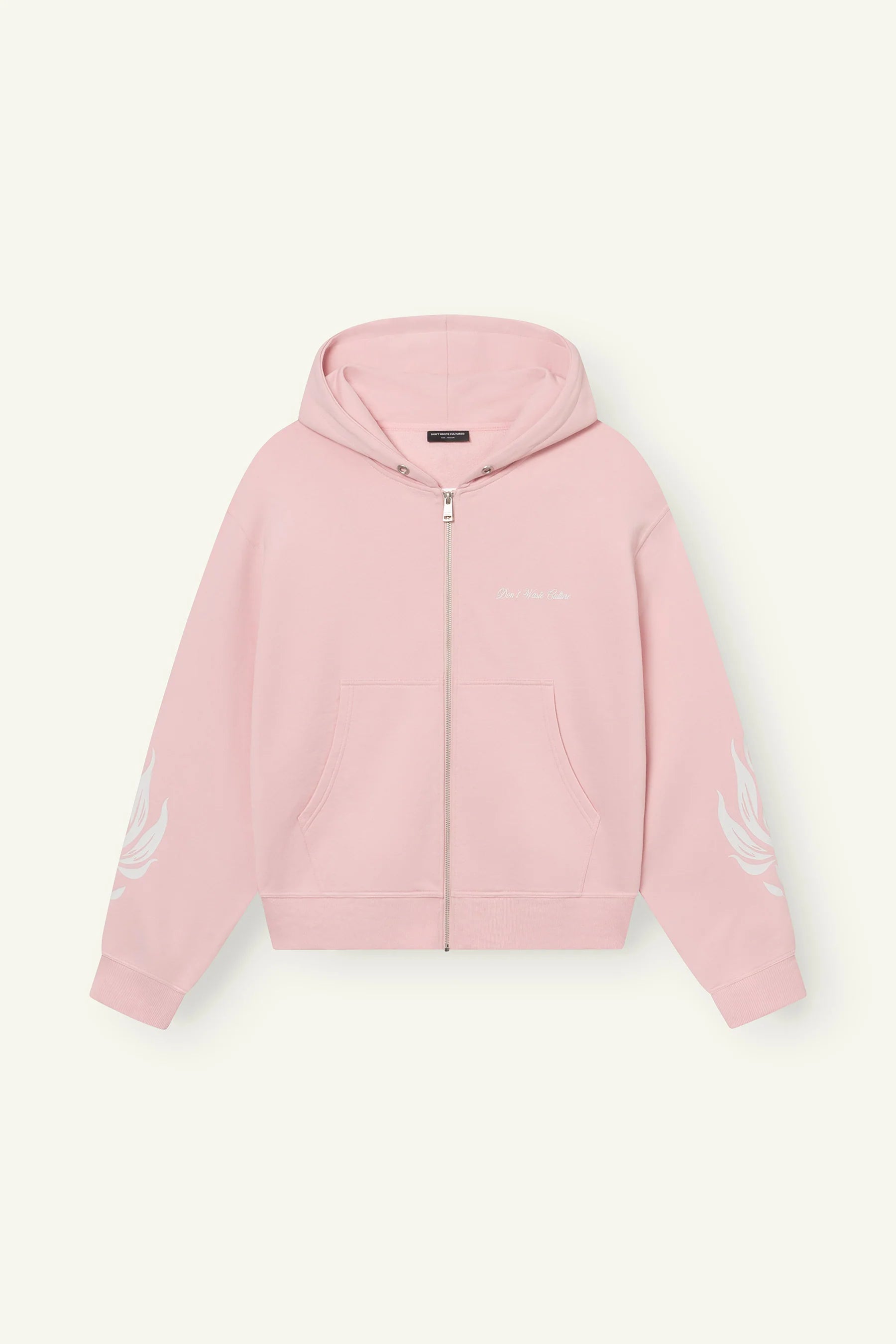 DON'T WASTE CULTURE WESANDRA ZIP-HOODIE | OLD PINK