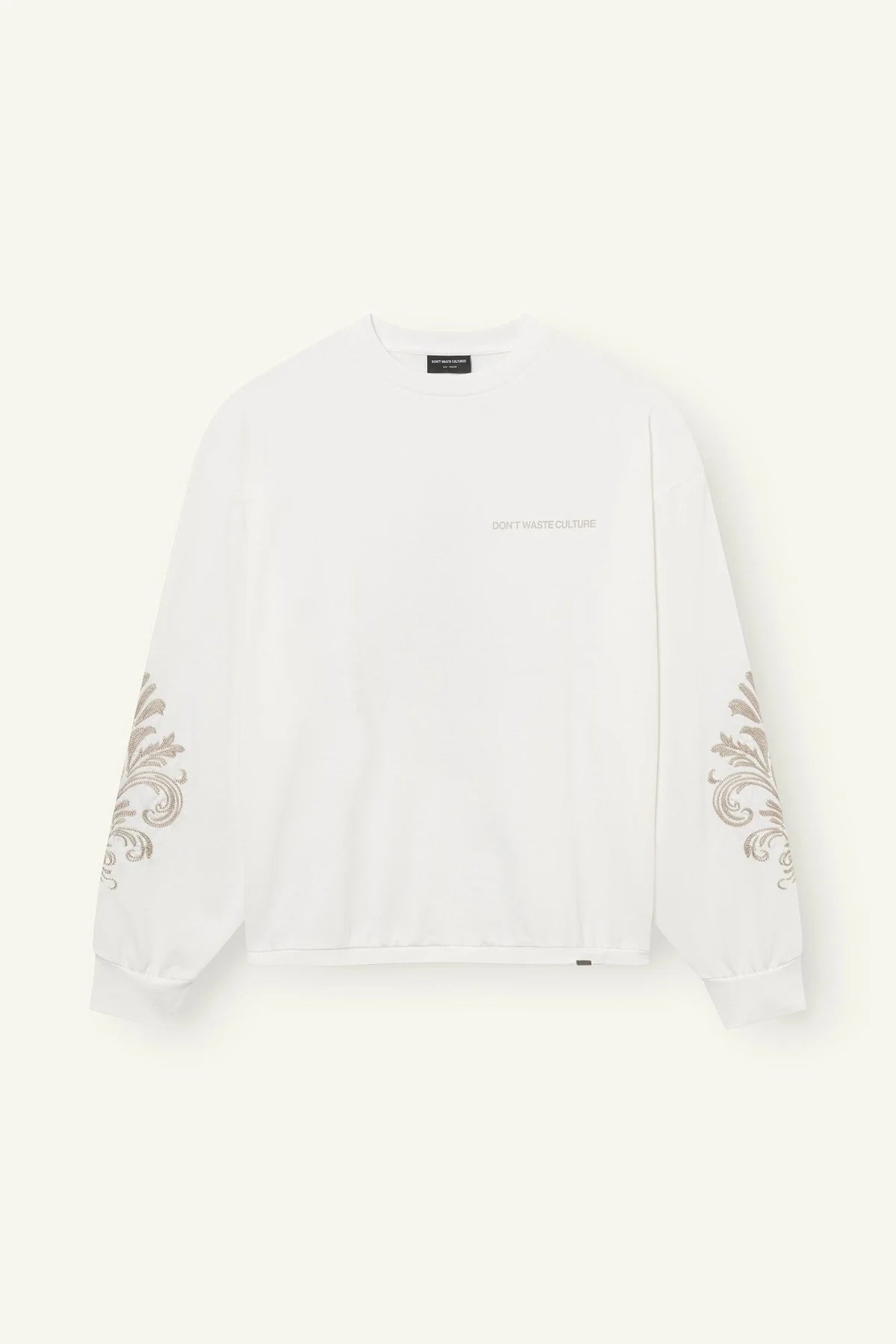DON'T WASTE CULTURE YORIKA LONGSLEEVE | OFF-WHITE