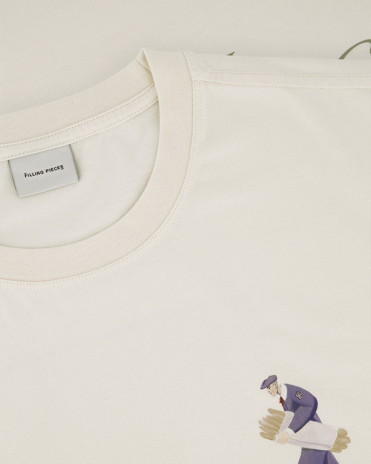 FILLING PIECES T-SHIRT BAKERY Antique White