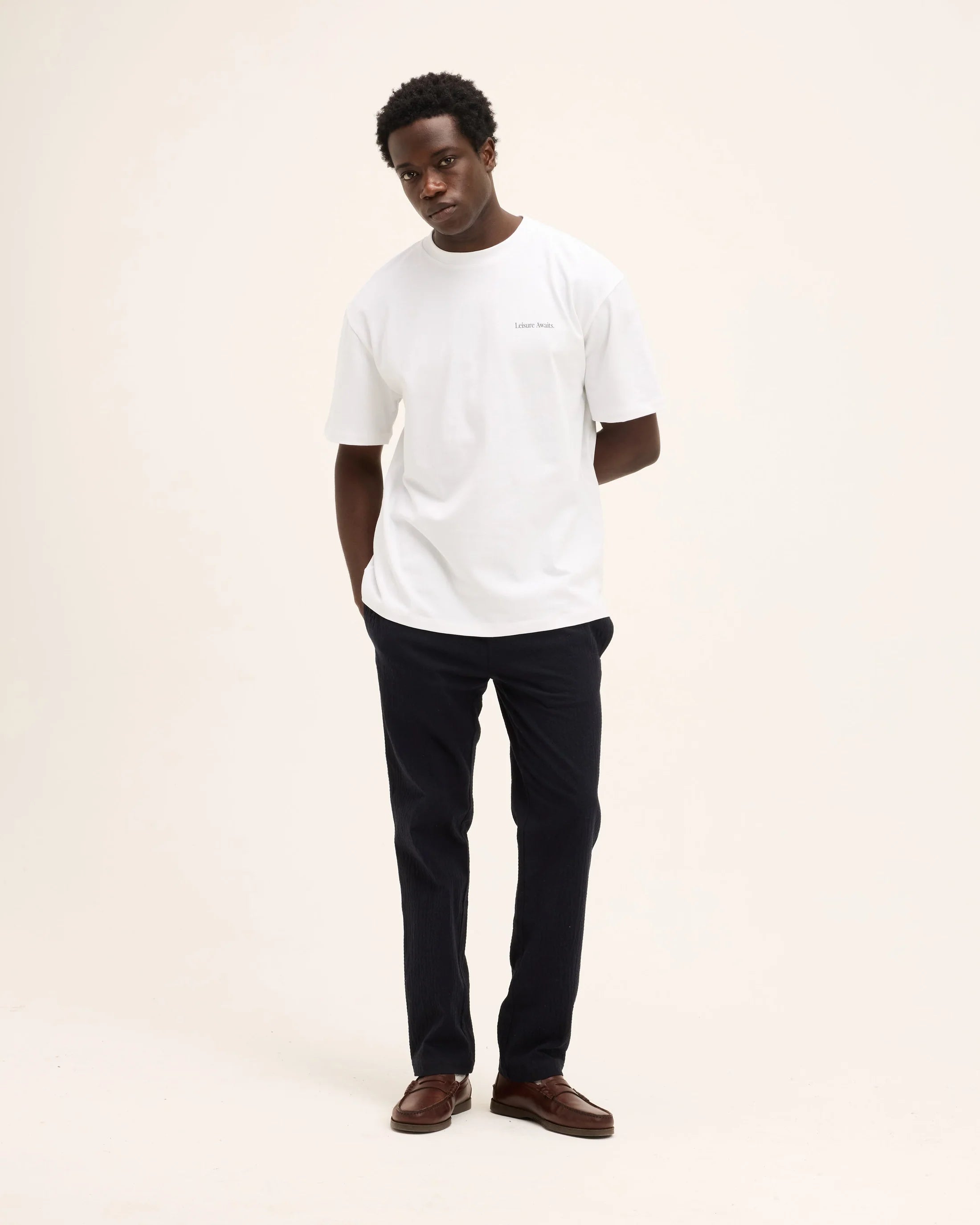 GOOD PEOPLE Tax Artwork Tee White