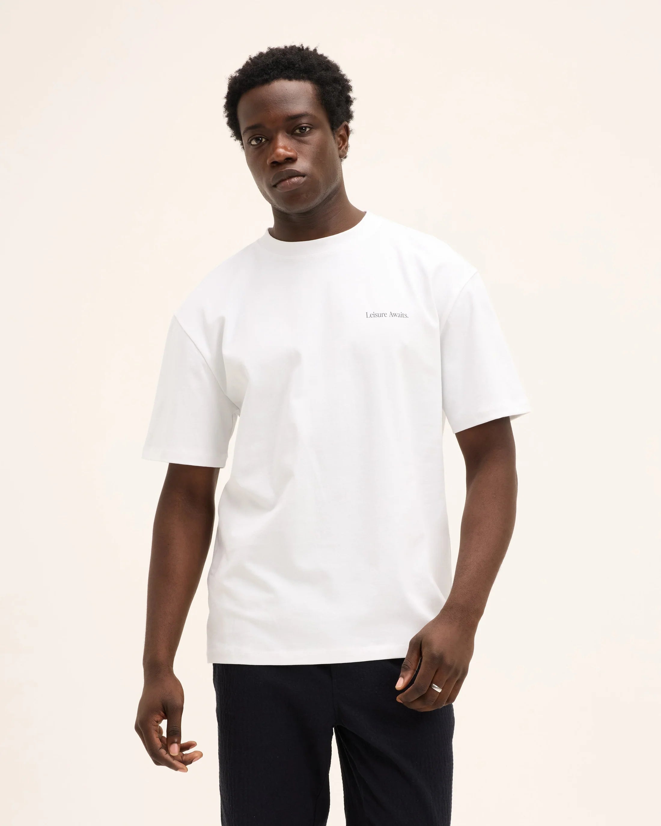 GOOD PEOPLE Tax Artwork Tee White
