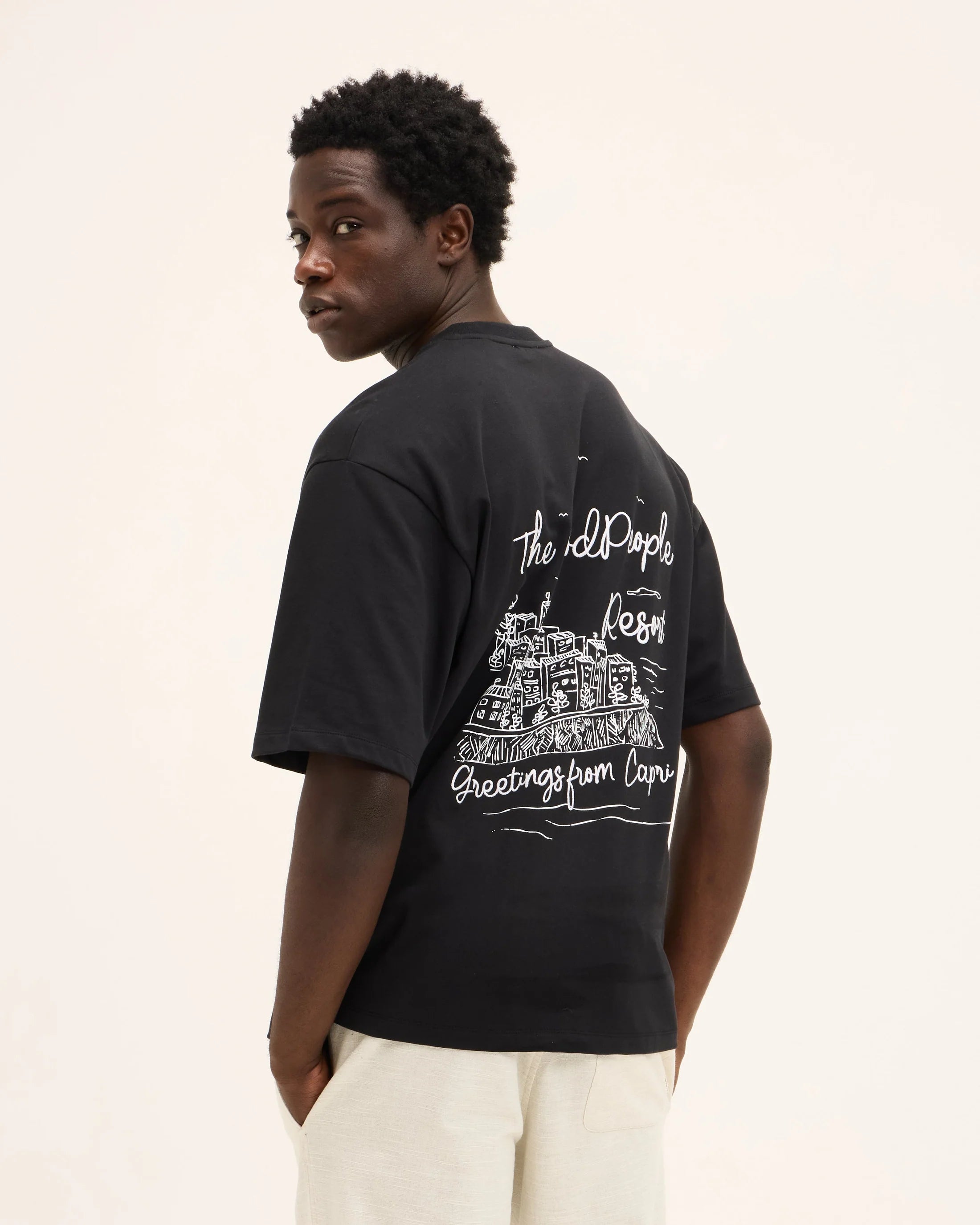 GOOD PEOPLE Tcult Artwork Tee Black