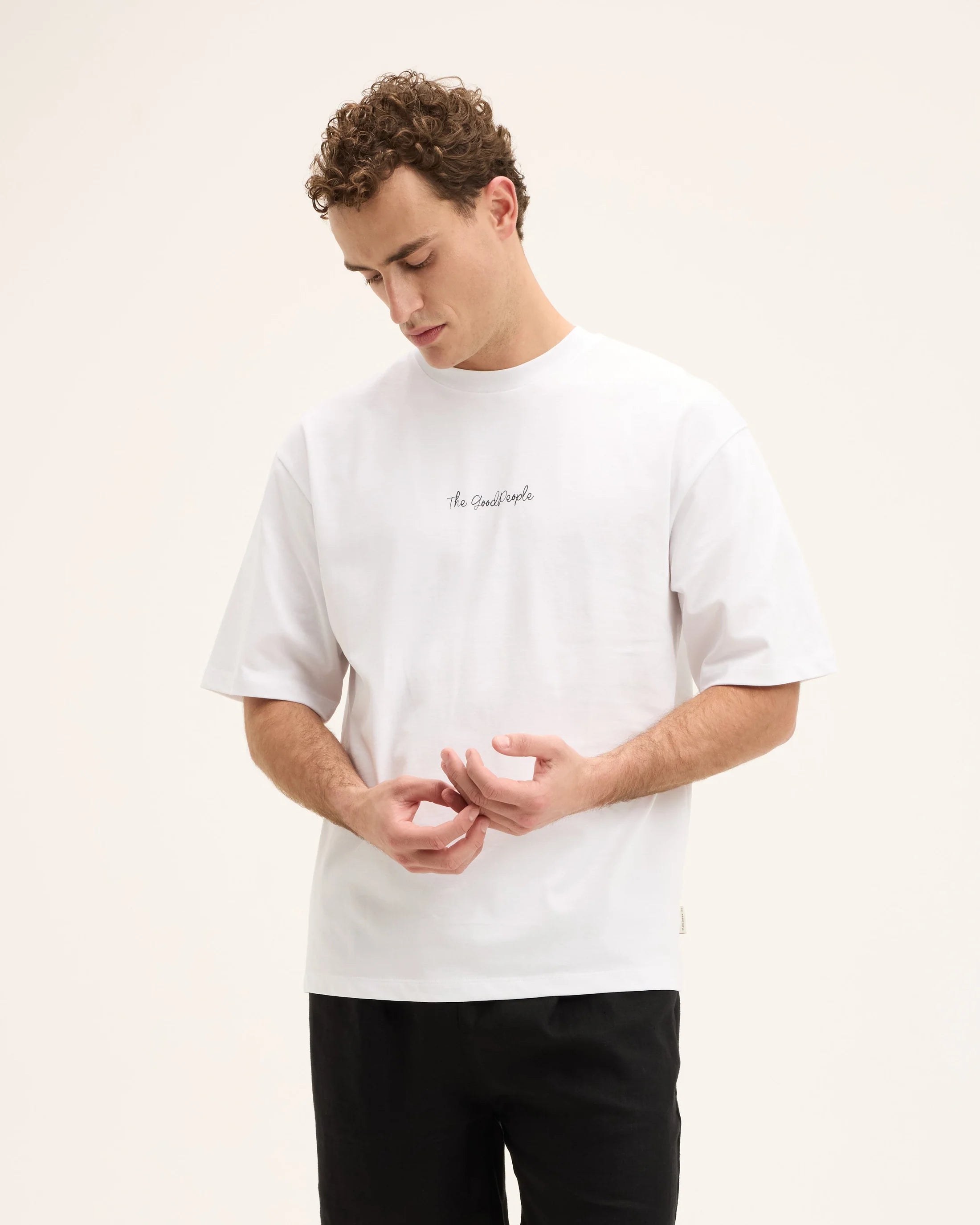 GOOD PEOPLE Tcult Artwork Tee White