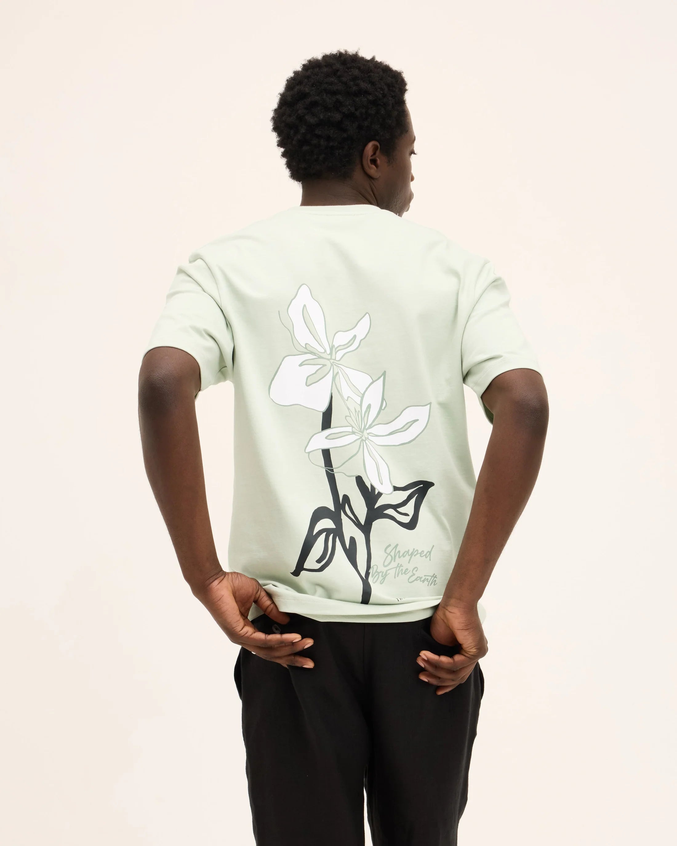 GOOD PEOPLE Toast Artwork Tee Mint