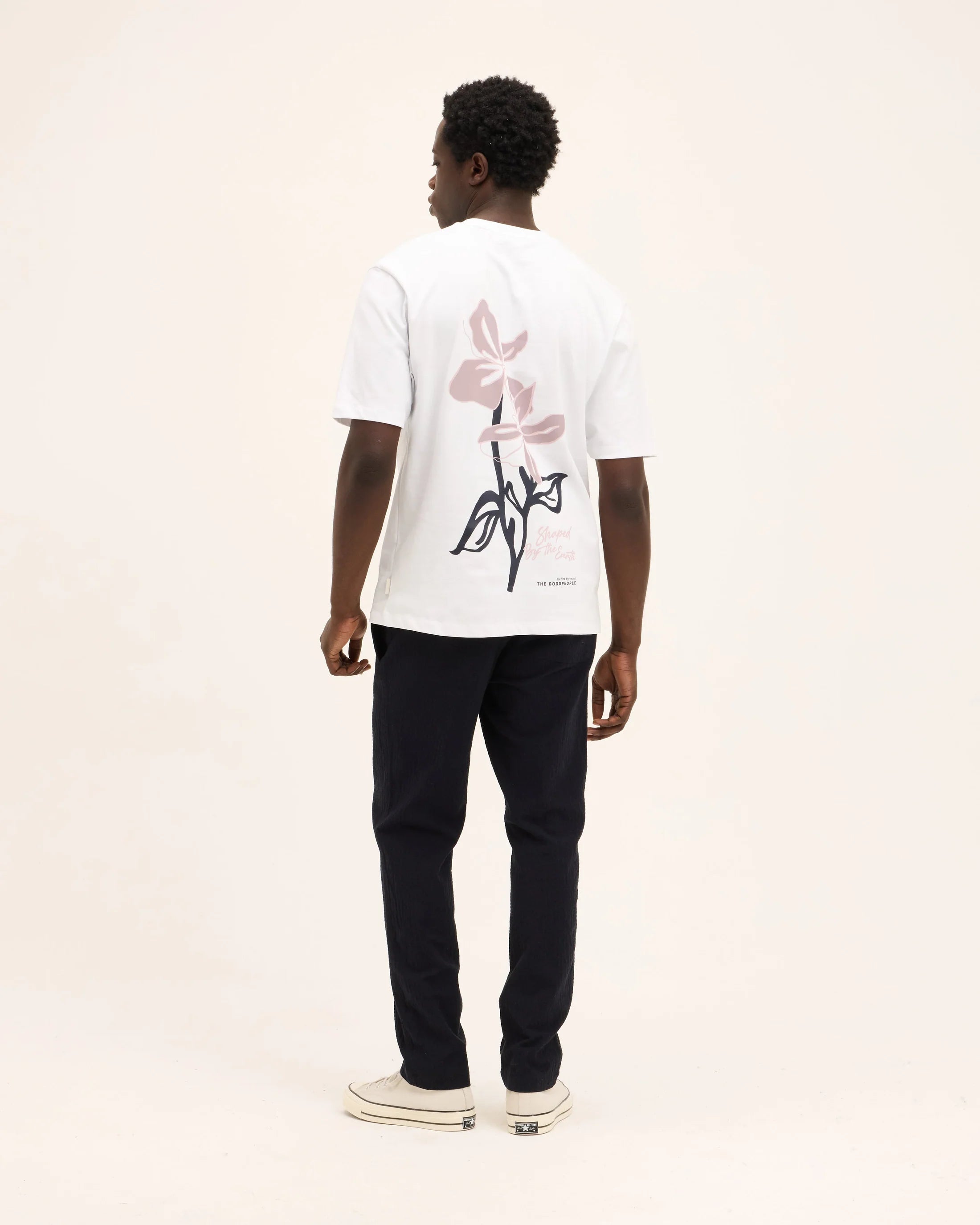 GOOD PEOPLE Toast Artwork Tee White