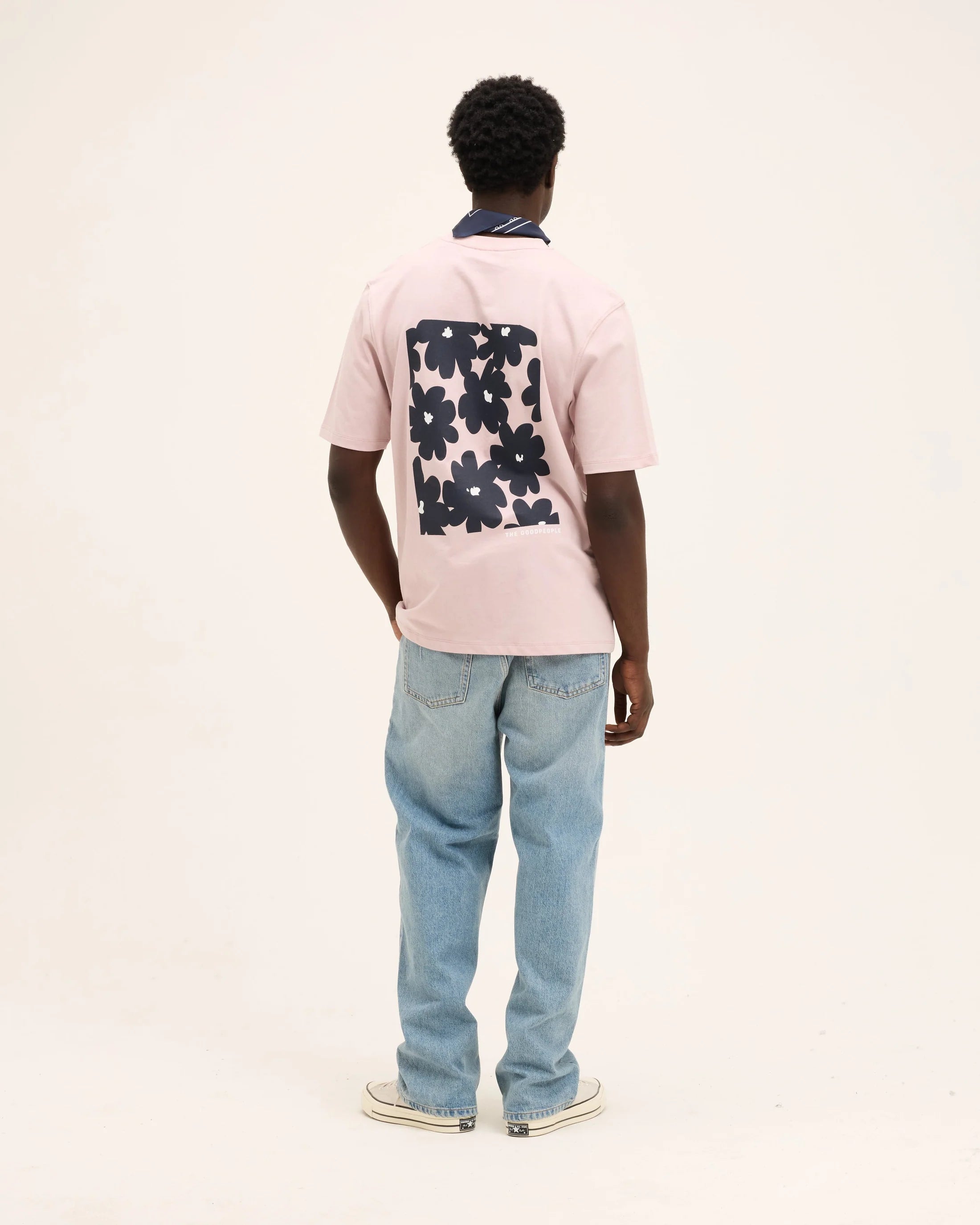 GOOD PEOPLE Tobias Artwork Tee Soft Mauve