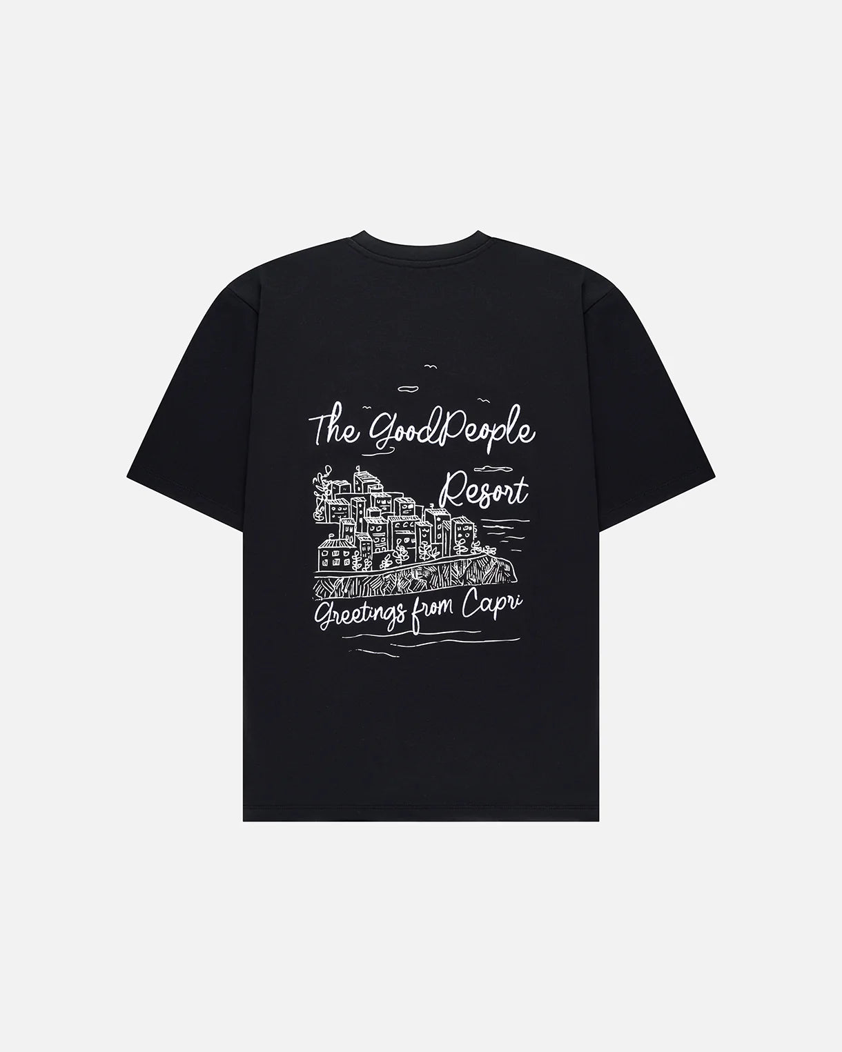 GOOD PEOPLE Tcult Artwork Tee Black