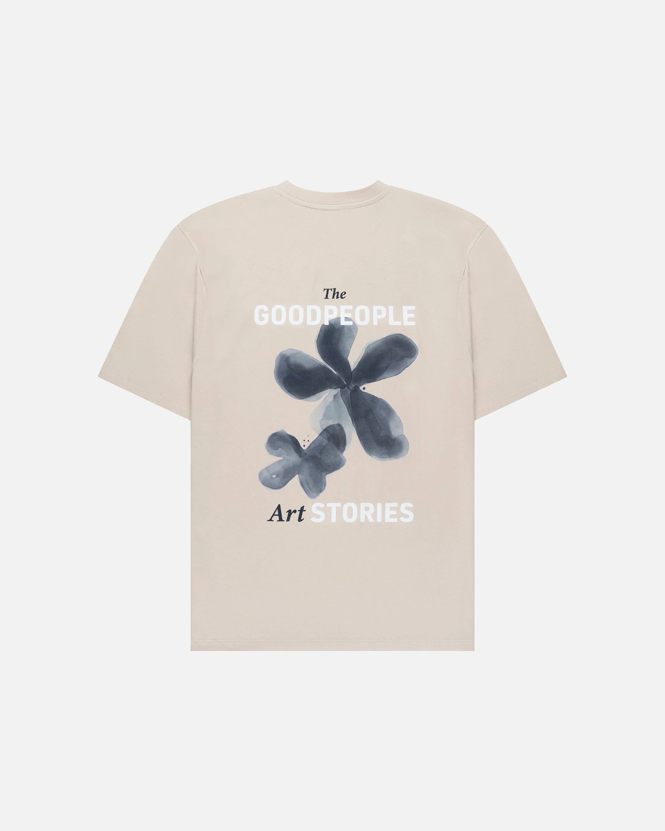 GOOD PEOPLE Tex Artwork Tee Sand