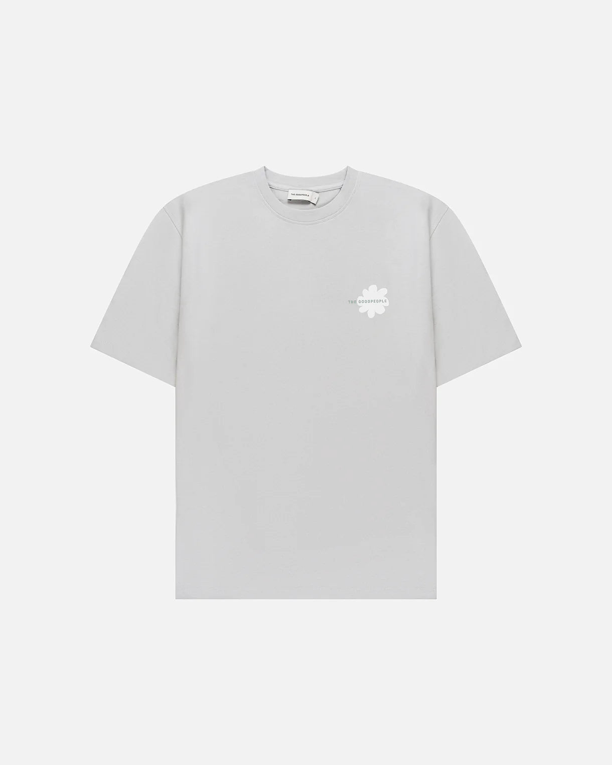 GOOD PEOPLE Tobias Artwork Tee Light Grey