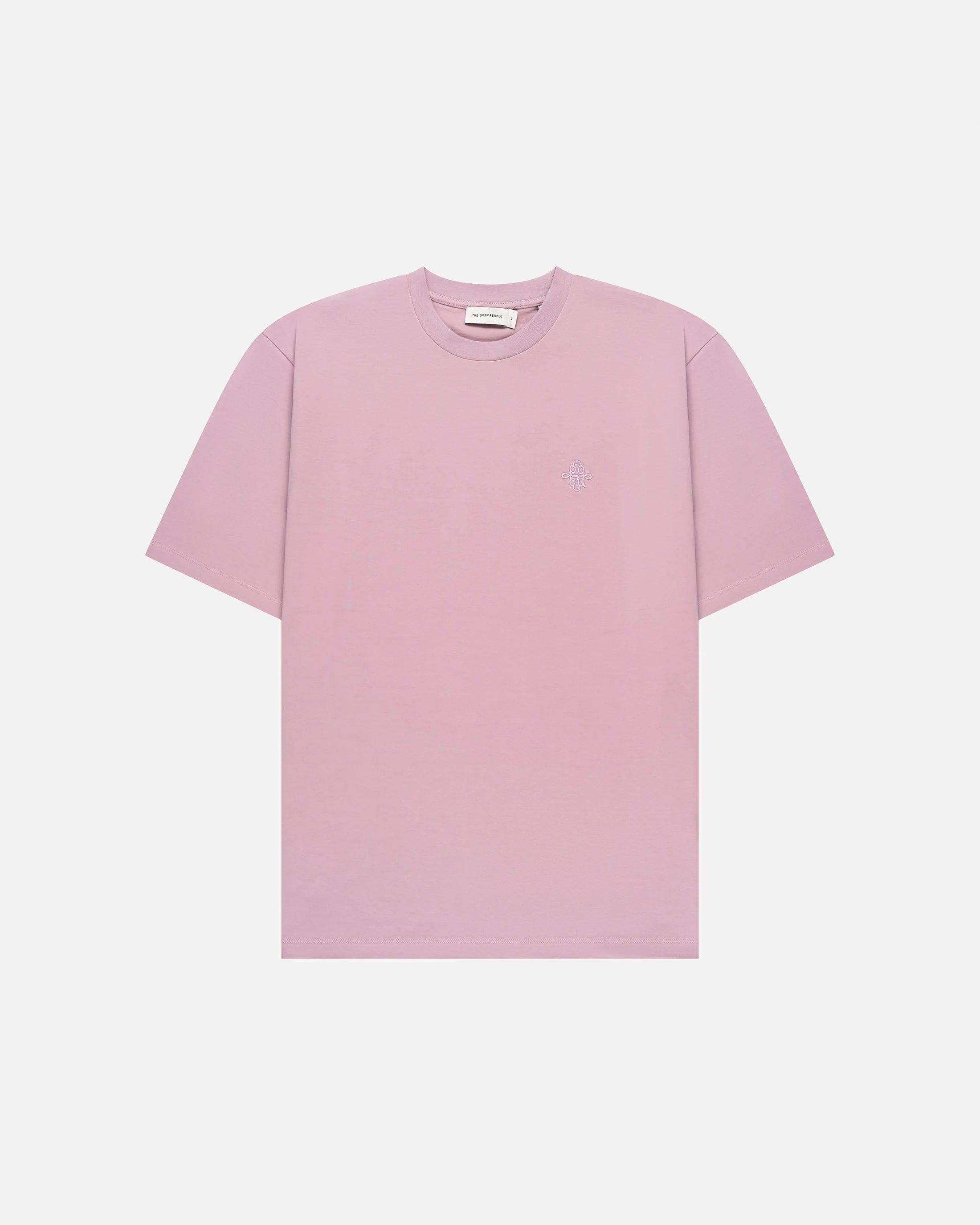 GOOD PEOPLE Tommy Signature Tee Light Mauve