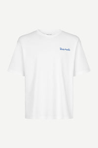SAMSOE SAMSOE Sagiotto t-shirt 11725 White Vaca