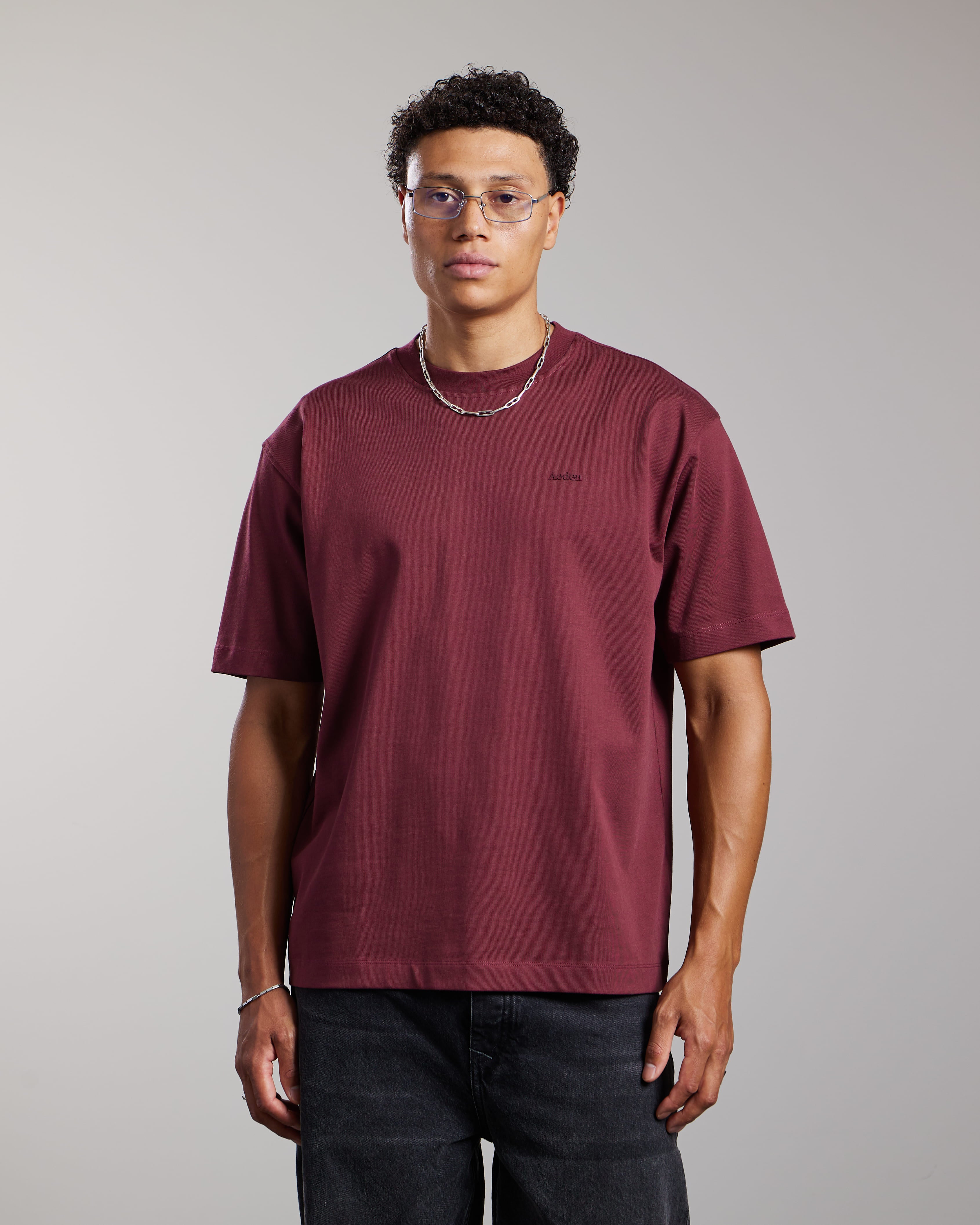 AEDEN ZAHIR TEE BORDEAUX