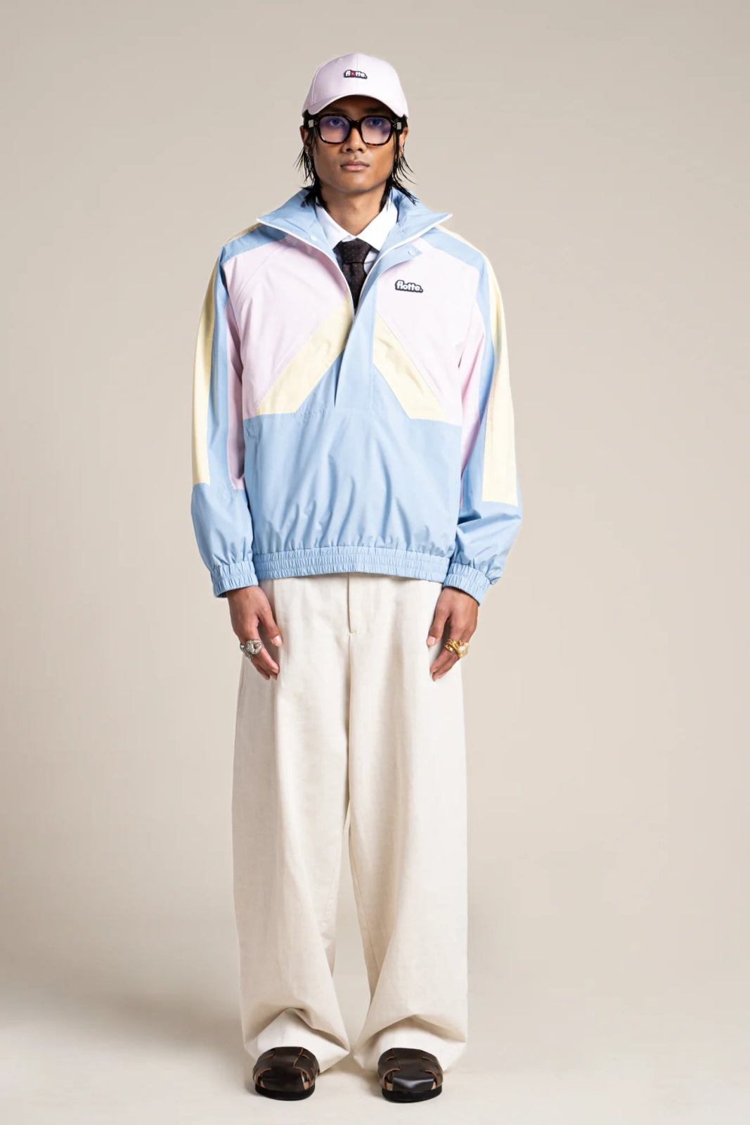 FLOTTE ABBESSES - WATERPROOF JACKET Ciel Butter Marshmallow