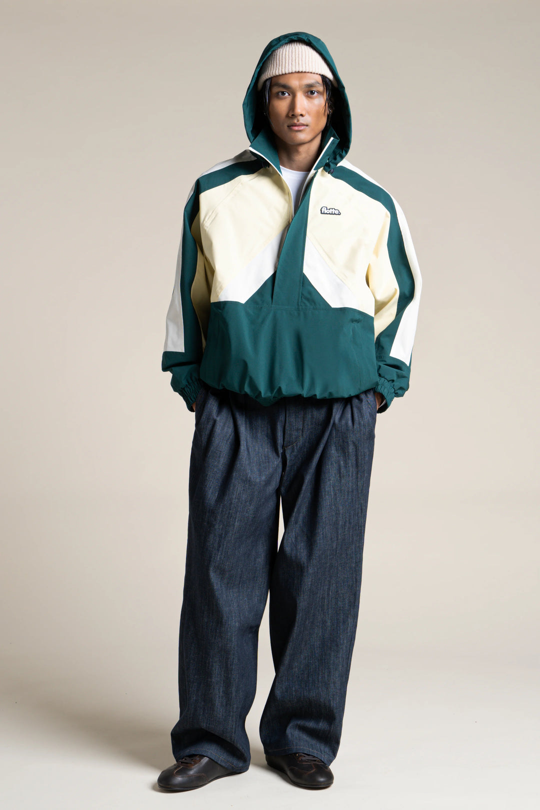 FLOTTE ABBESSES - WATERPROOF JACKET Sapin Butter