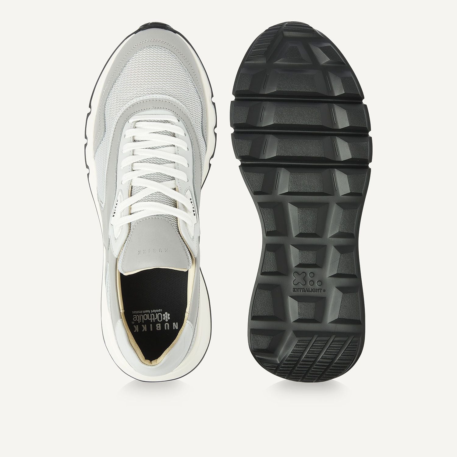 NUBIKK LUCA NOA | LIGHT GREY COMBI