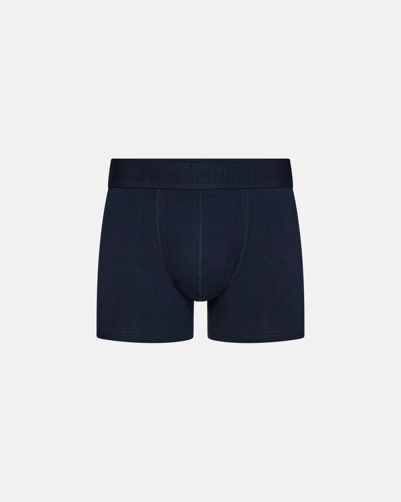 RESTERÖDS Boxers "Gunnar" 3-pack | Bamboo viscose | Blue/red/blue