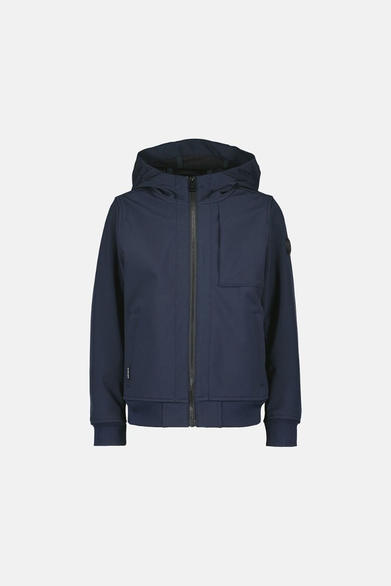 AIRFORCE SOFTSHELL JACKET CHESTPOCKET Dark Navy