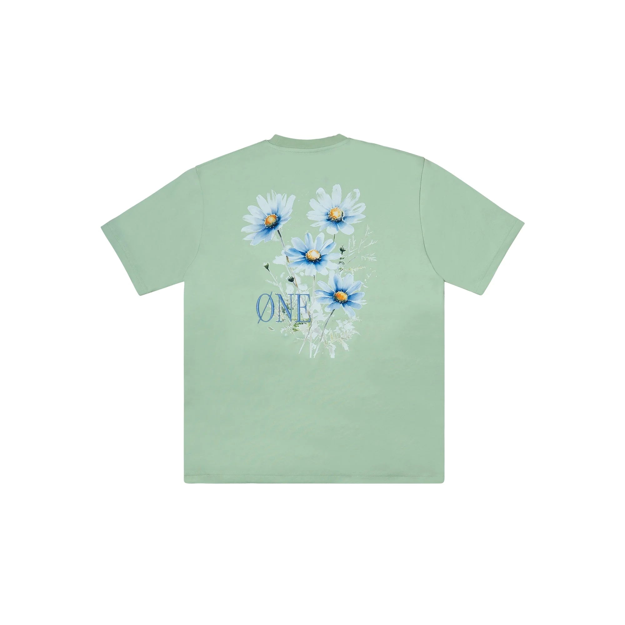 ONE BLUE BERRY FLOWER TEE Green