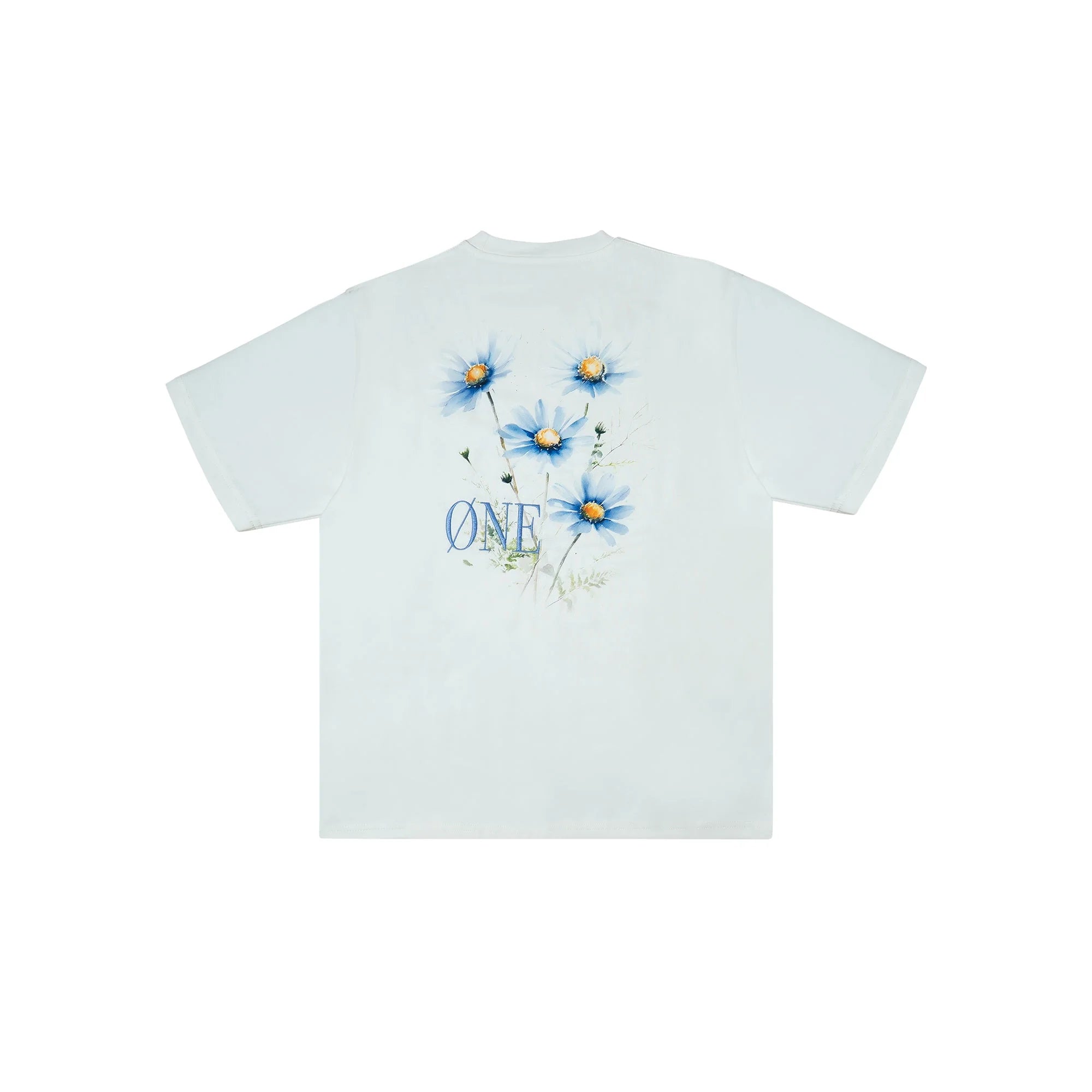 ONE BLUE BERRY FLOWER TEE Off White