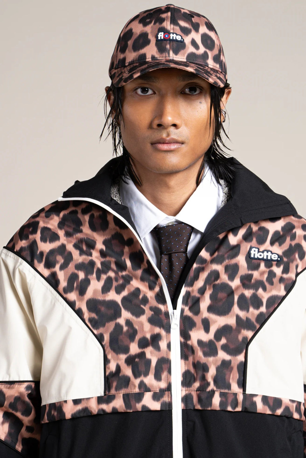 FLOTTE SAINT-MARTIN - WATERPROOF JACKET New Leopard