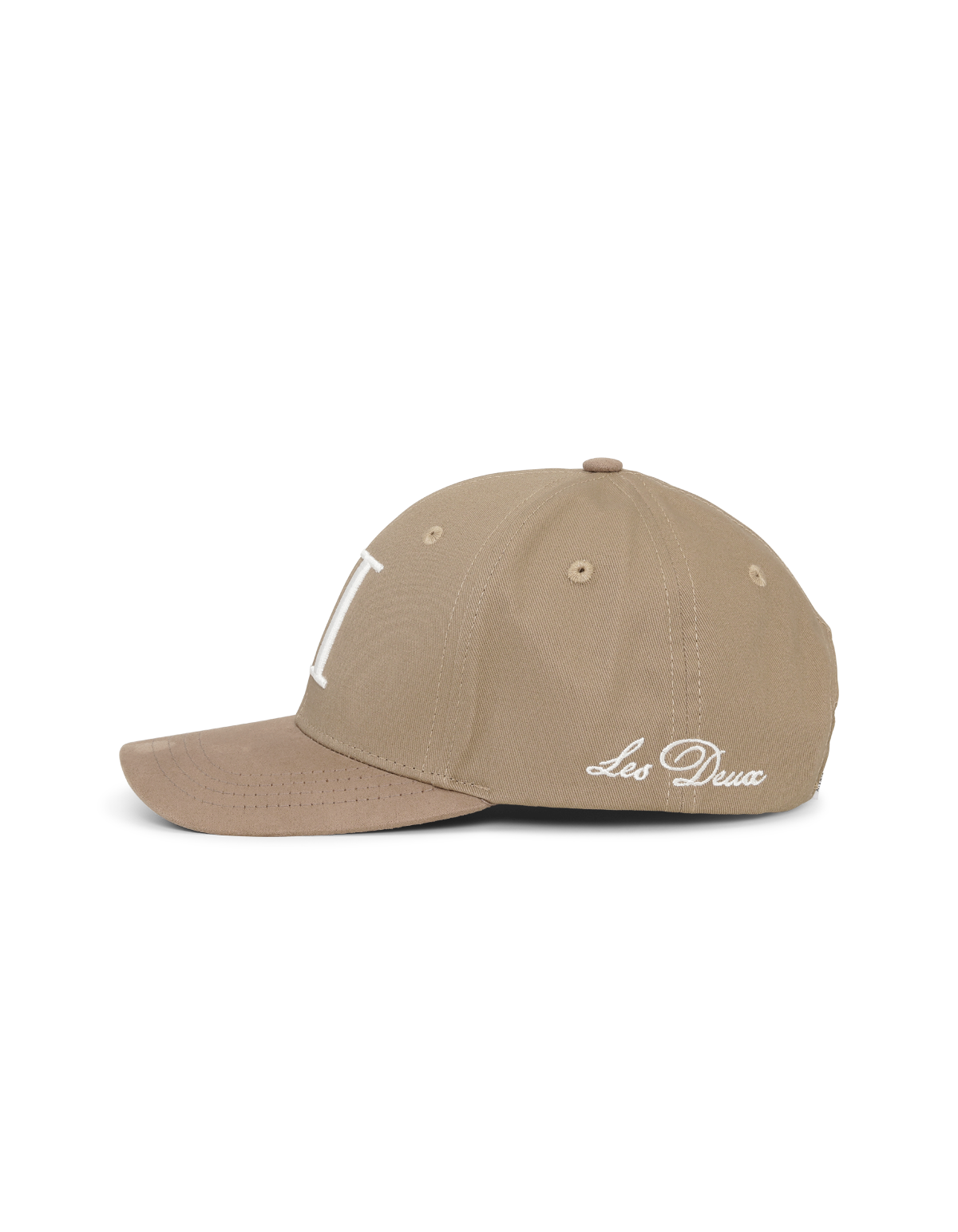 LES DEUX BASEBALL CAP SUEDE ll Desert Taupe