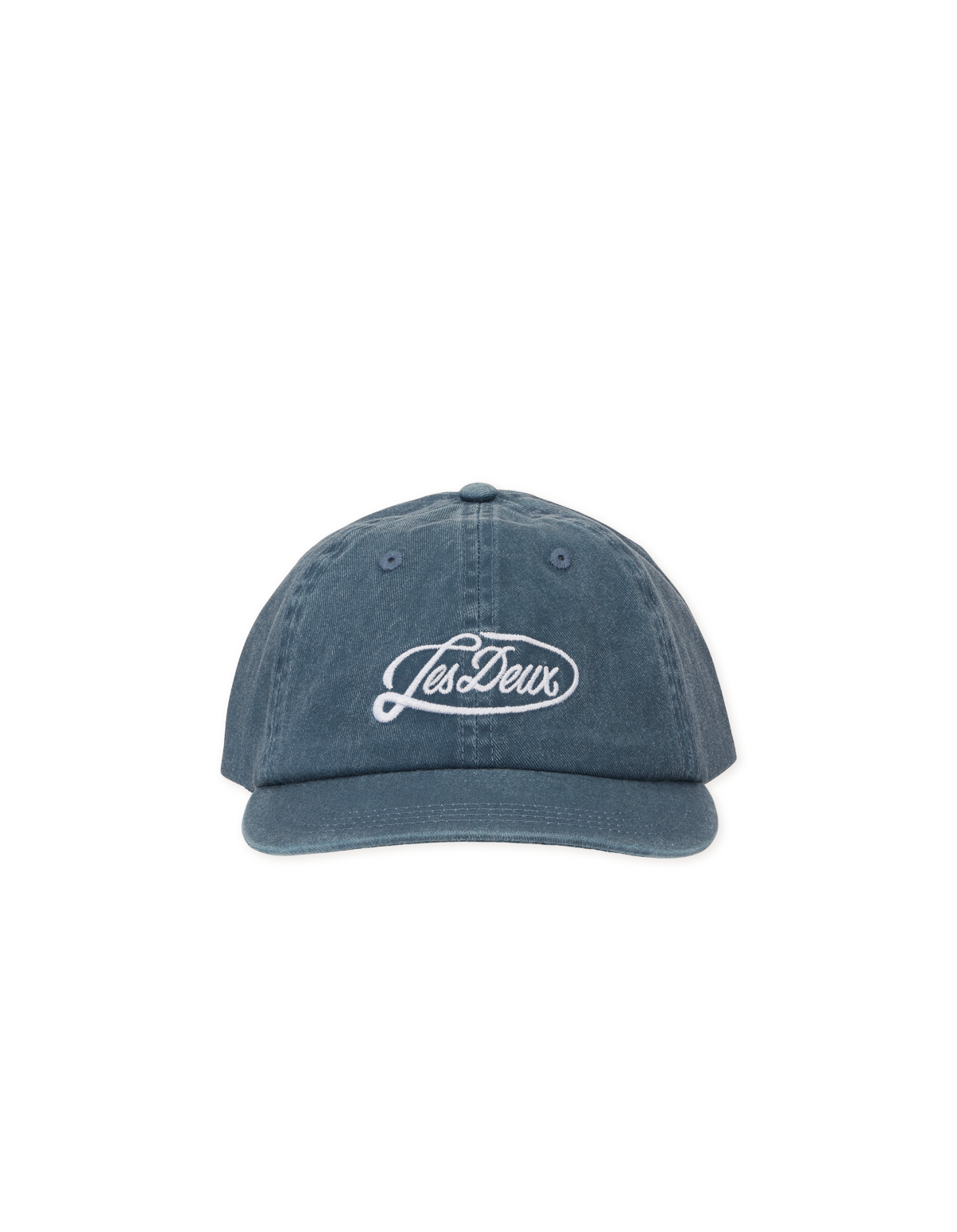 LES DEUX LOGO DAD CAP Dark Denim Blue