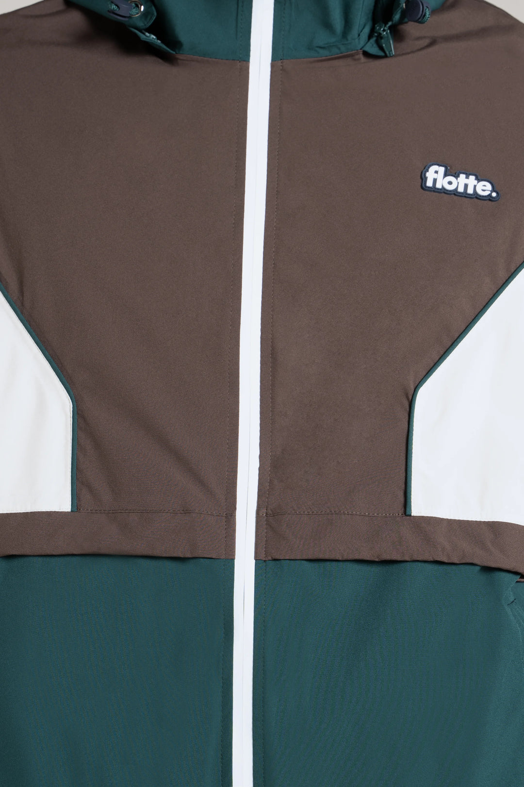 FLOTTE SAINT-MARTIN - WATERPROOF JACKET Sapin Chocolat