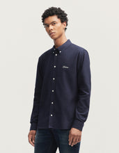 Afbeelding in Gallery-weergave laden, DENHAM STEFAN SHIRT PREMIUM BRUSHED COTTON - Regular Fit Navy Blue
