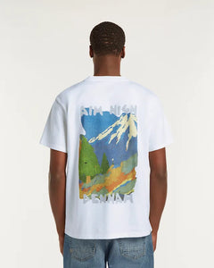 DENHAM PAINTER TEE HEAVY CORE JERSEY - White