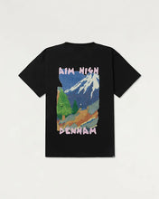 Afbeelding in Gallery-weergave laden, DENHAM PAINTER TEE HEAVY CORE JERSEY - Black