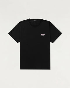 DENHAM PAINTER TEE HEAVY CORE JERSEY - Black