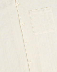 DENHAM TONY CAMP SHIRT LUXURY COTTON GAUZE - Sea Salt
