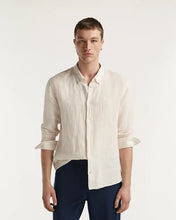 Afbeelding in Gallery-weergave laden, DENHAM RICH SHIRT PORTUGUESE LINEN - Sea Salt